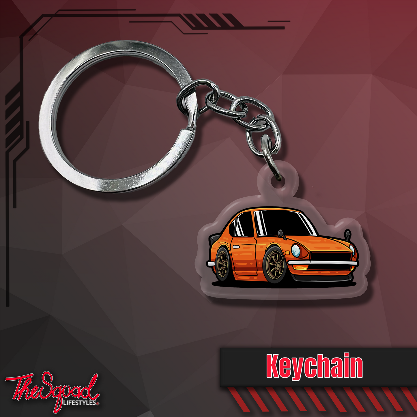 240z Chibi Keychain