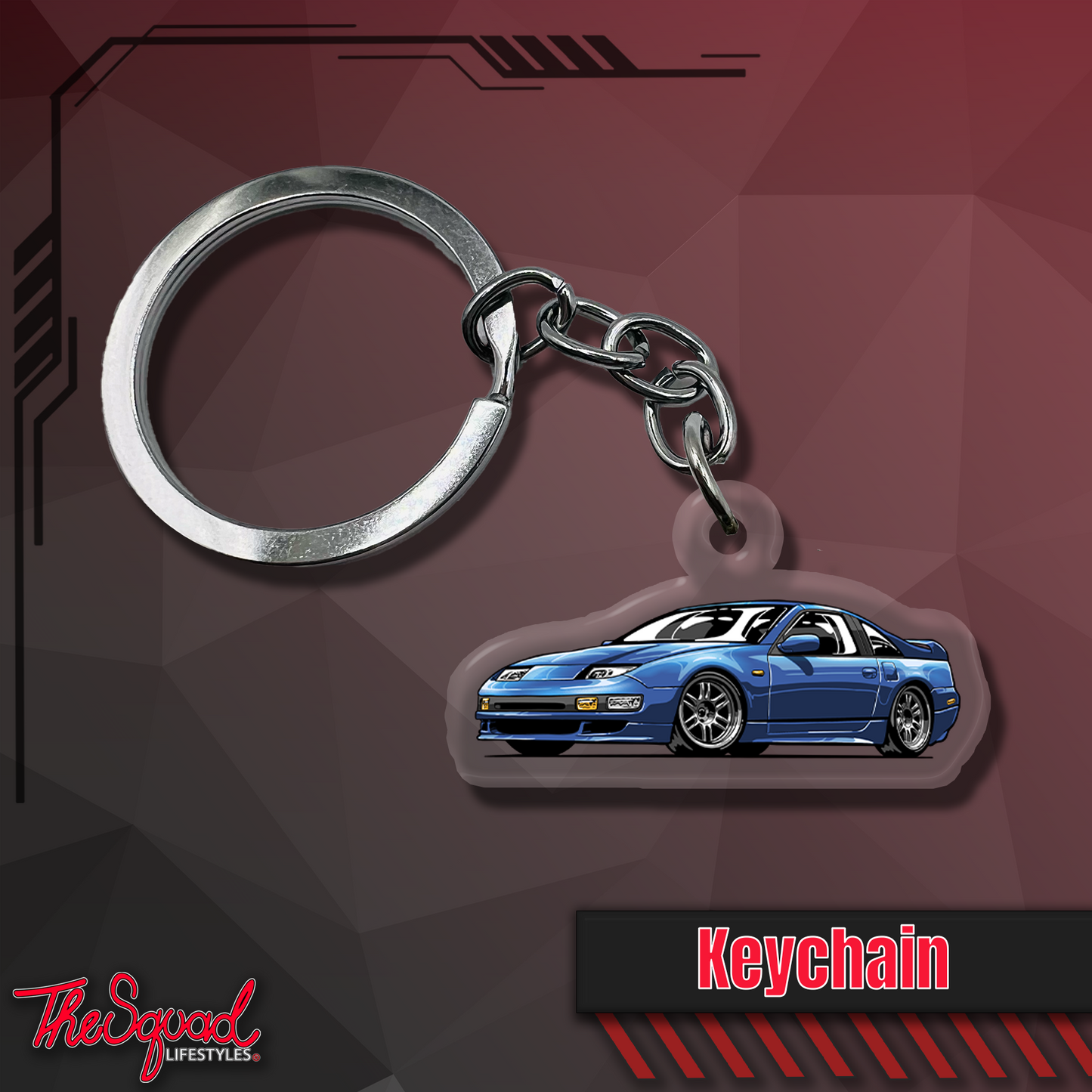 300z Z32 Keychain