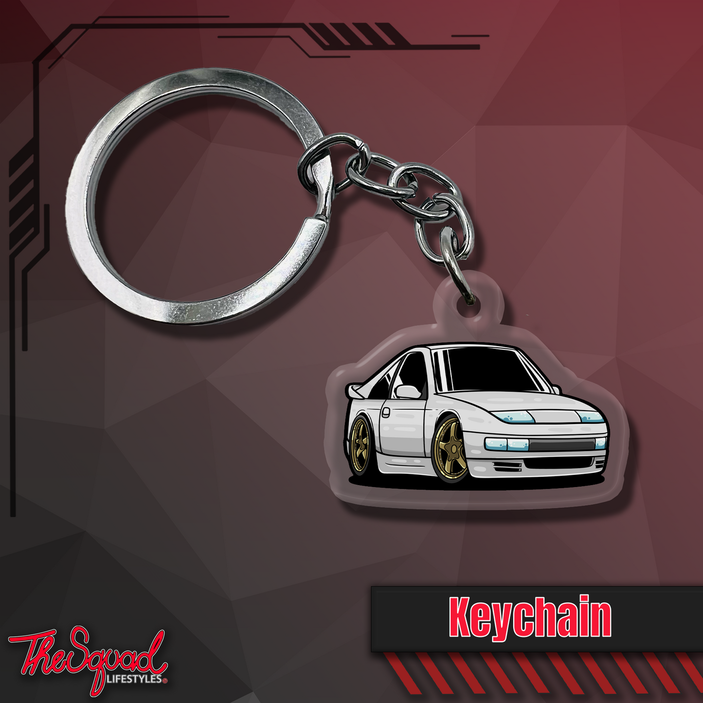 300z Z32 Chibi Keychain
