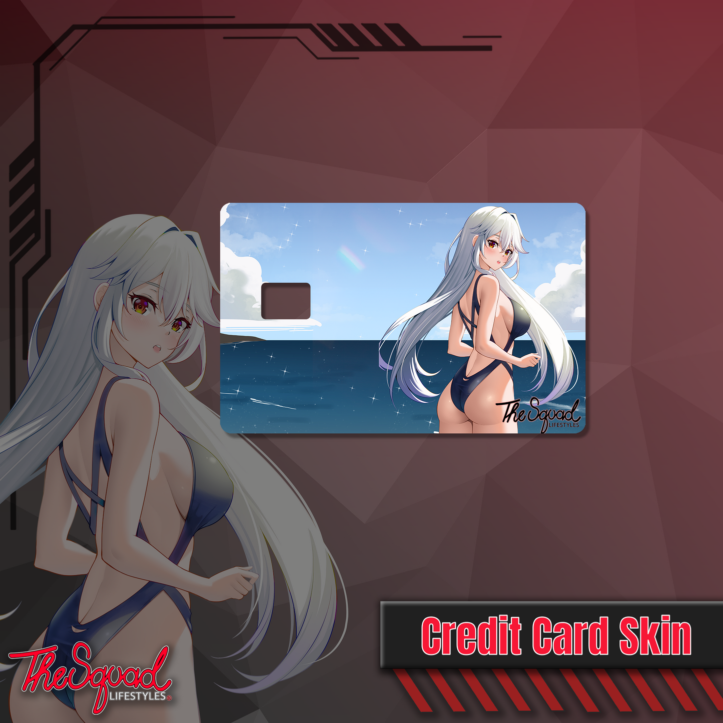 Haruka Bikini Credit Card Skin