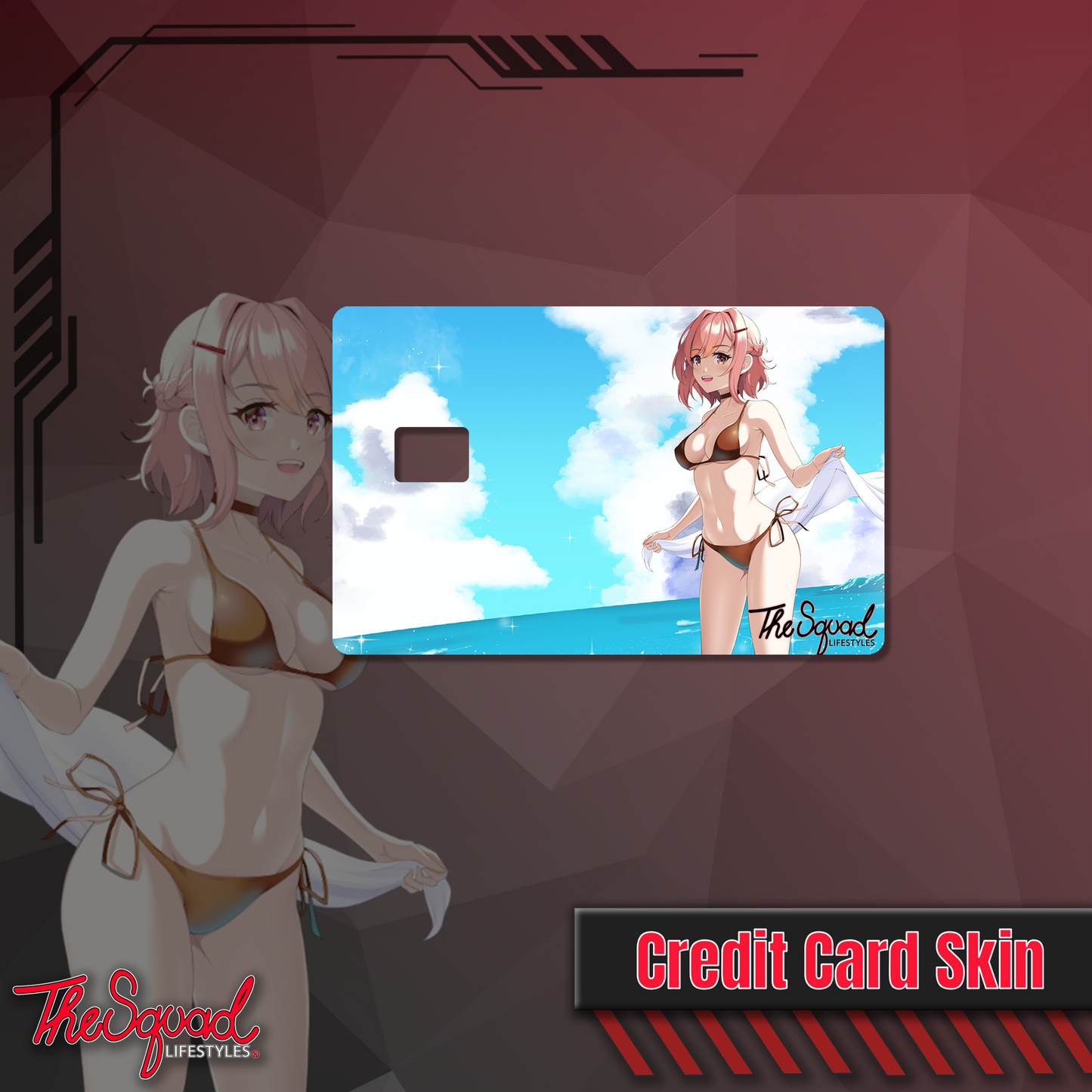 Kaycee Bikini Credit Card Skin