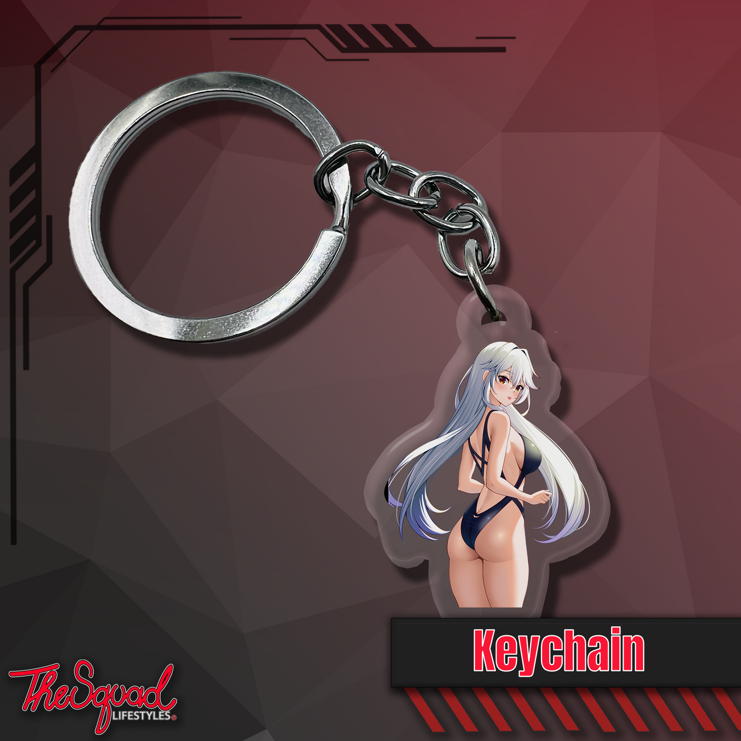 Bikini Haruka Keychain