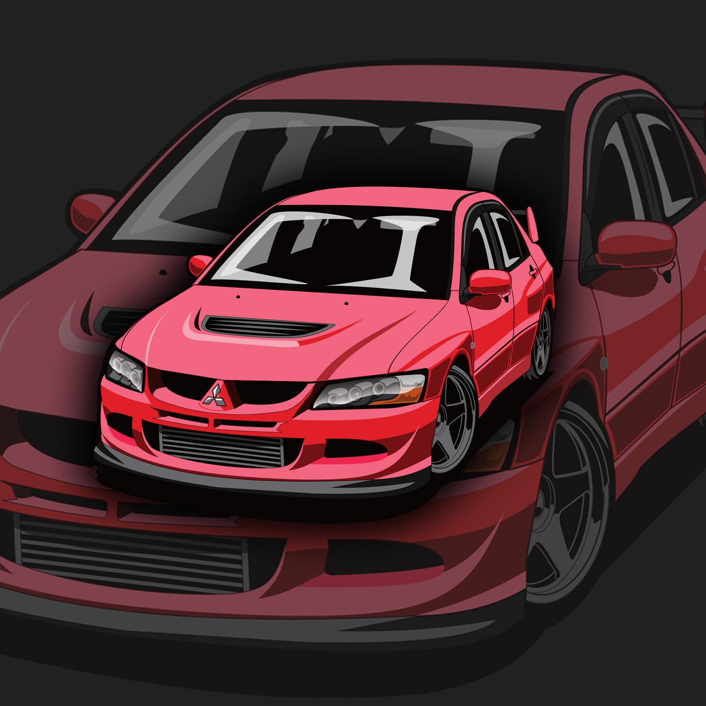 Evo 9 Sticker
