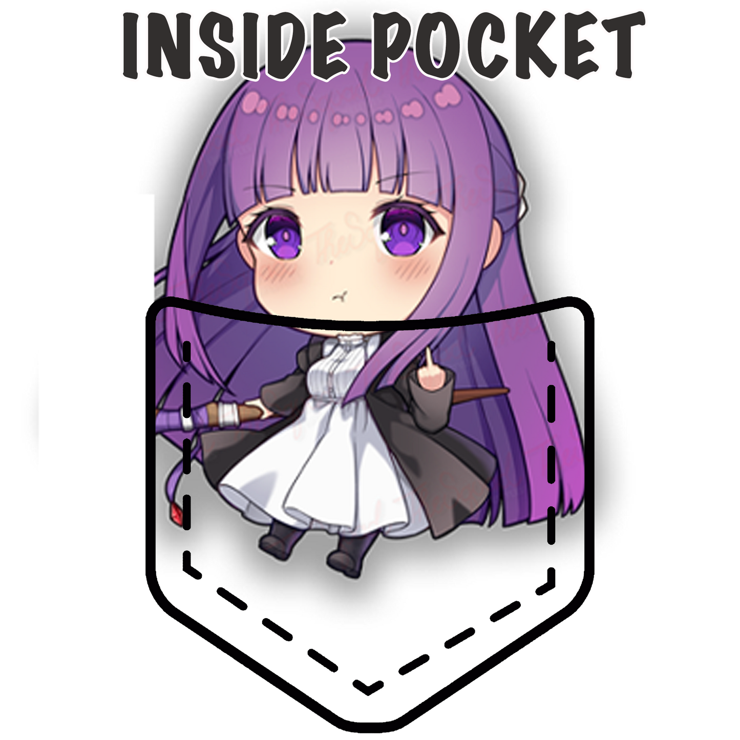 Mage Fern Pocket Waifu Shirt