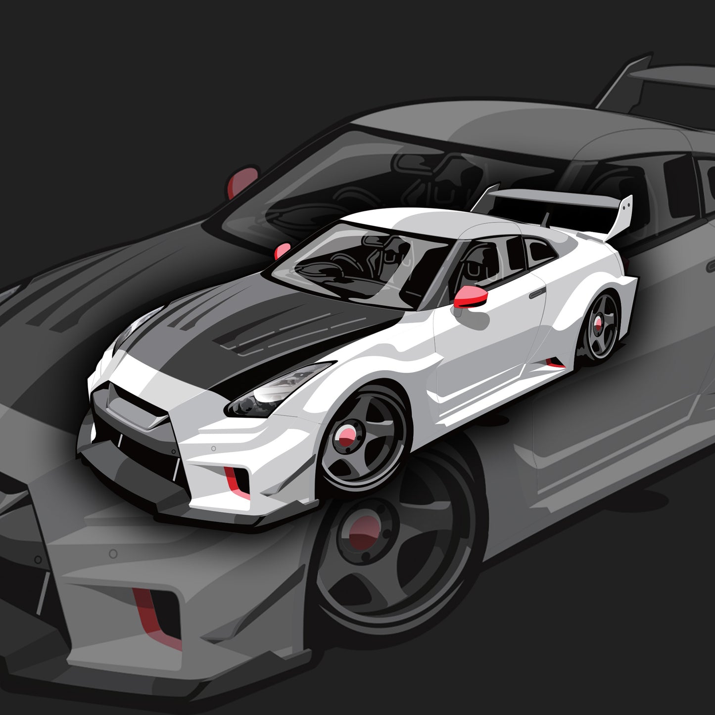 GTR R35 Sticker