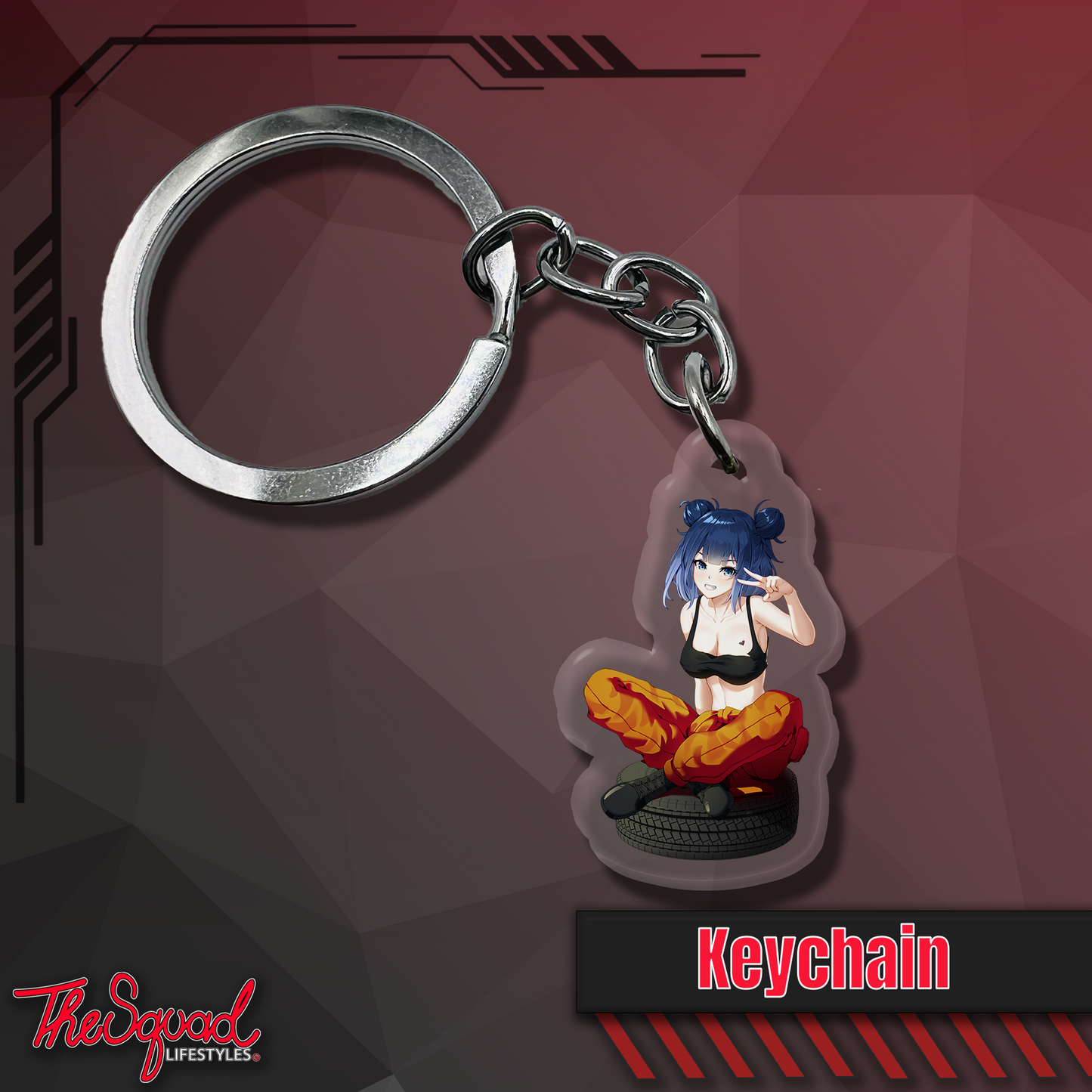 Garage Emi Keychain