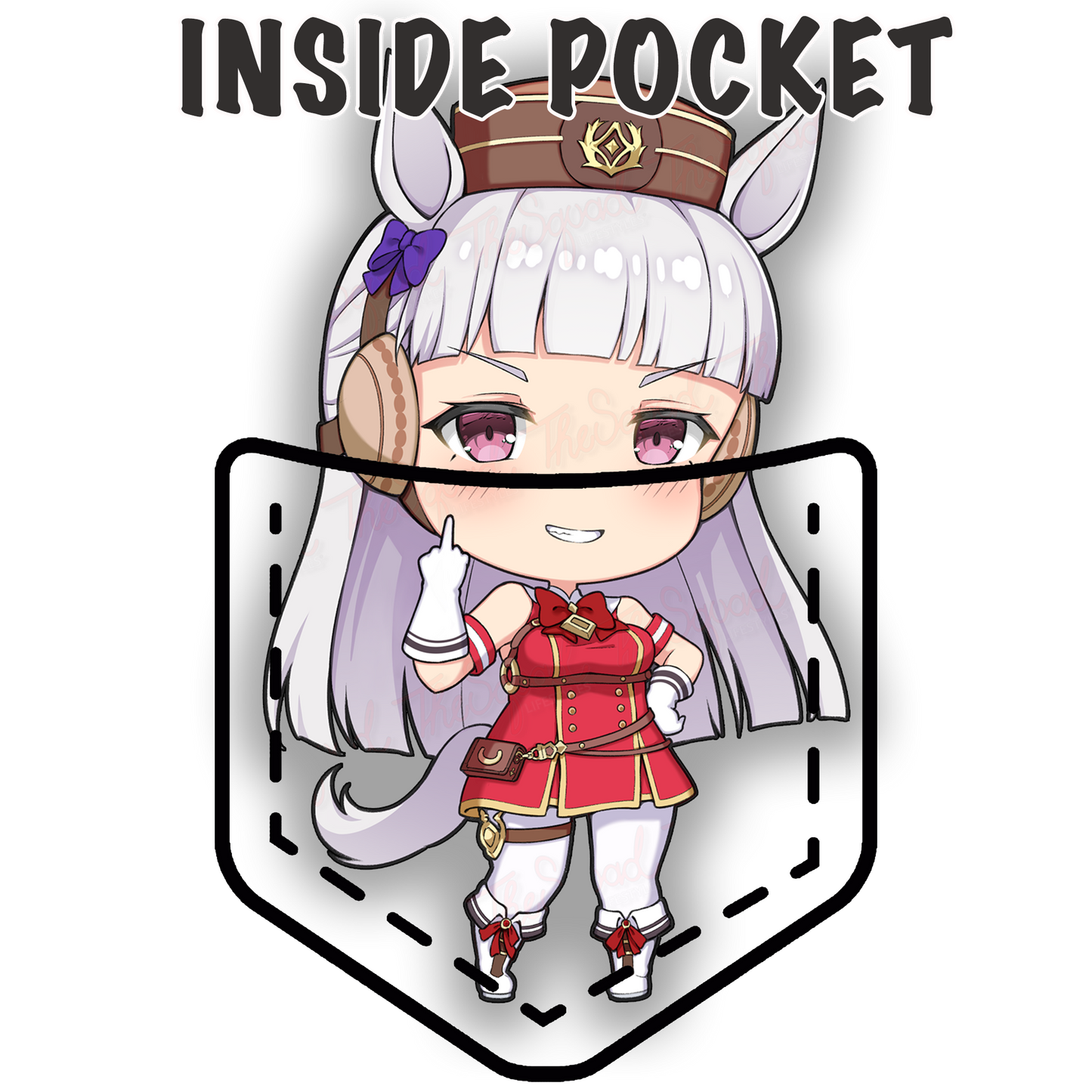 GoldShip Pocket Waifu Shirt