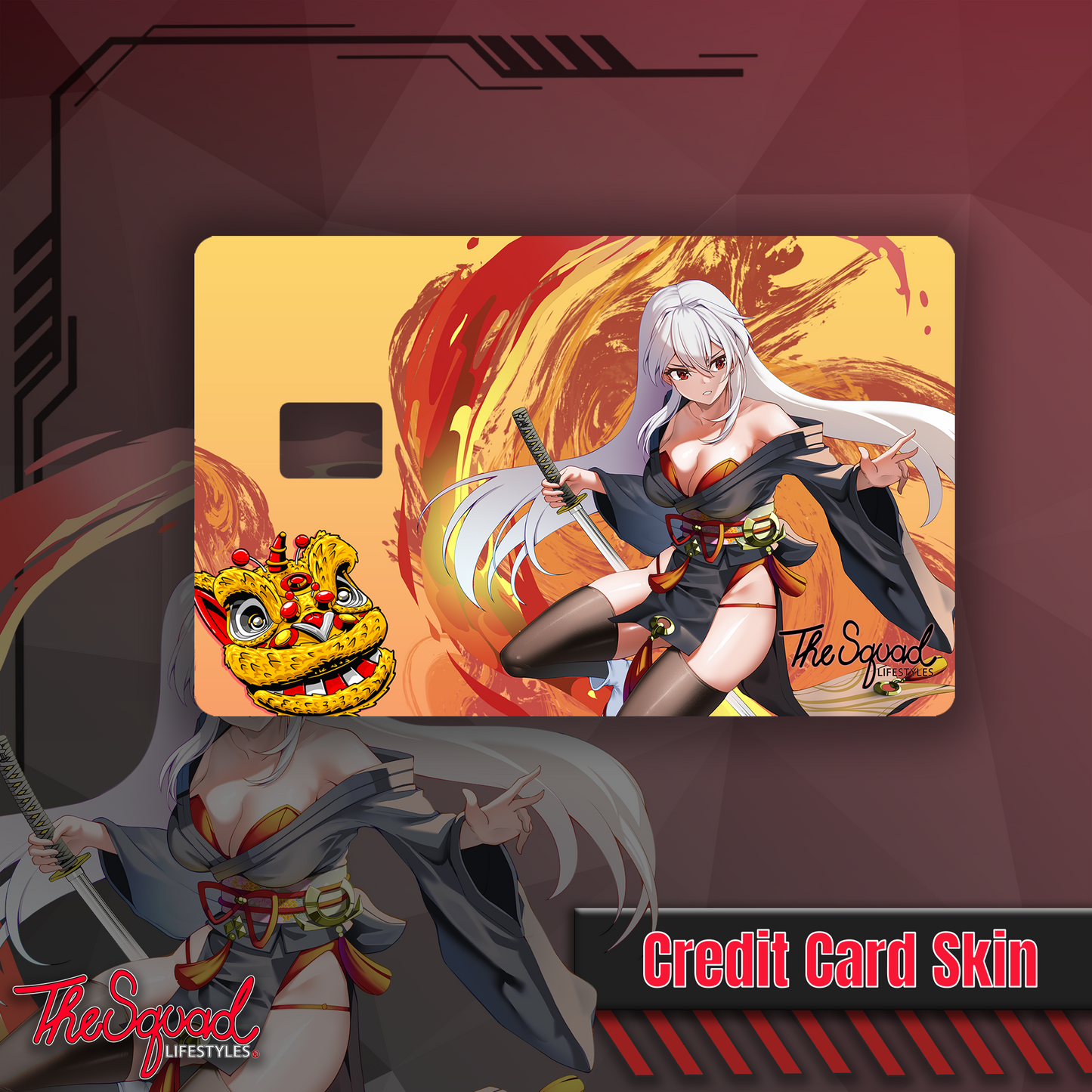 Haruka Legends Credit Card Skin