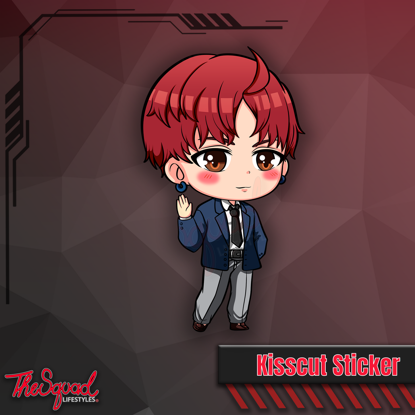 Jiji Pocket Chibi Sticker