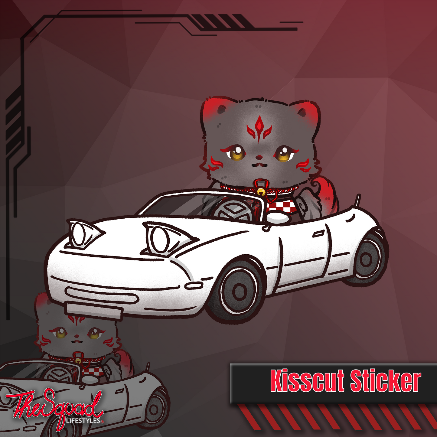 Kumi Miata Sticker