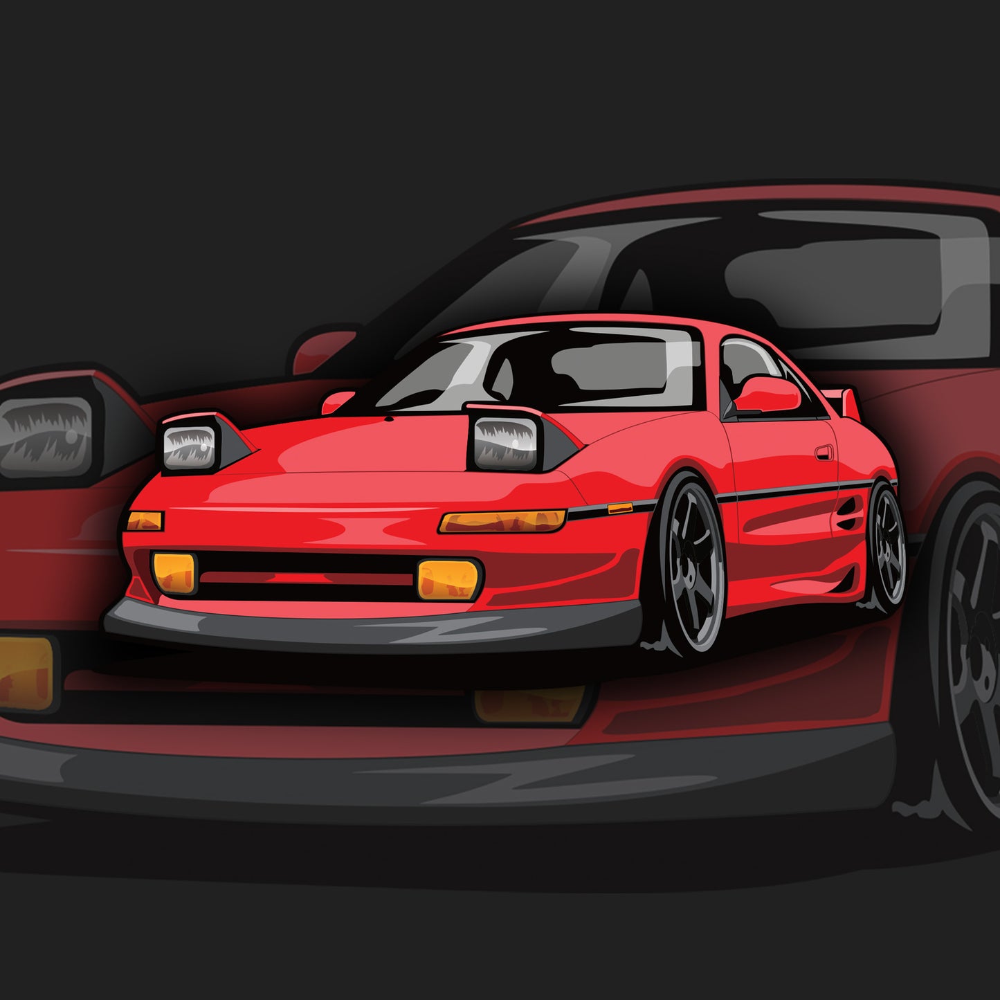 MR2 SW20 Sticker