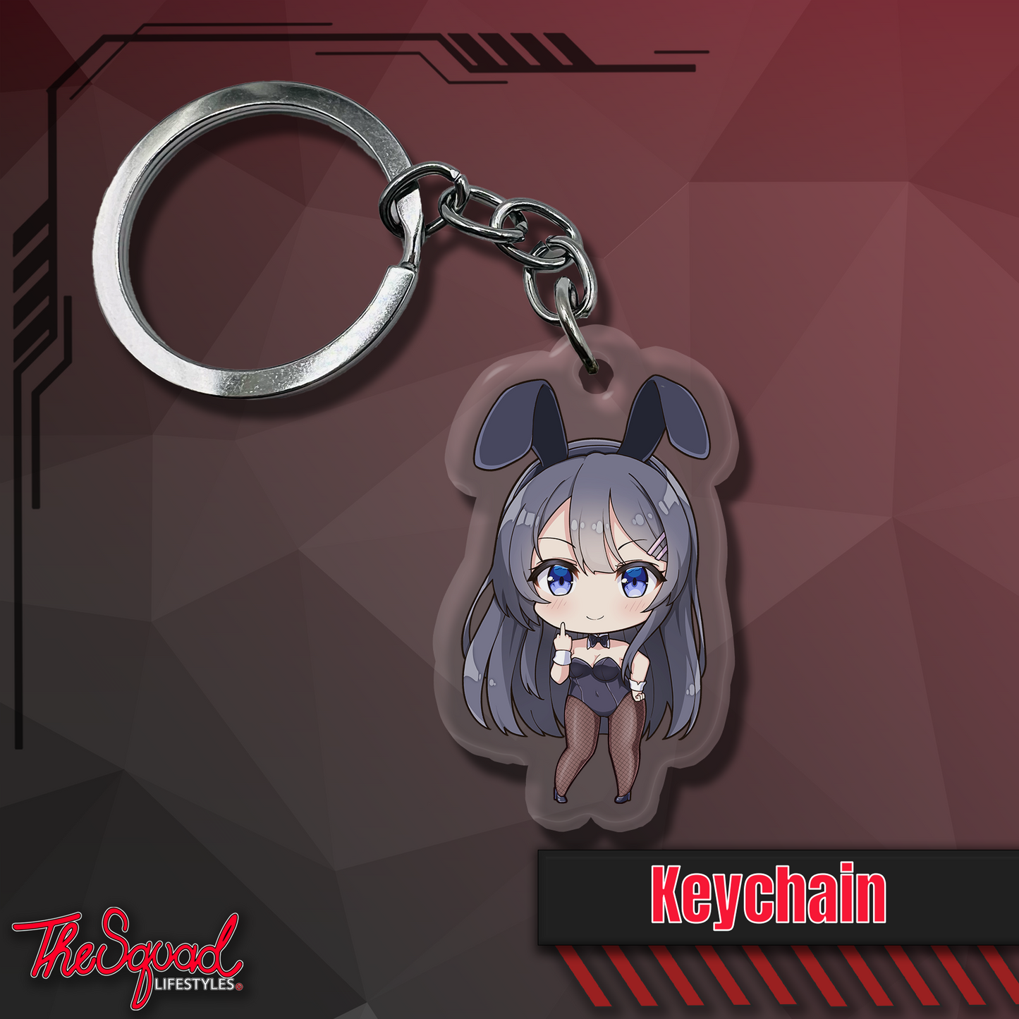 Mai Pocket Chibi Keychain