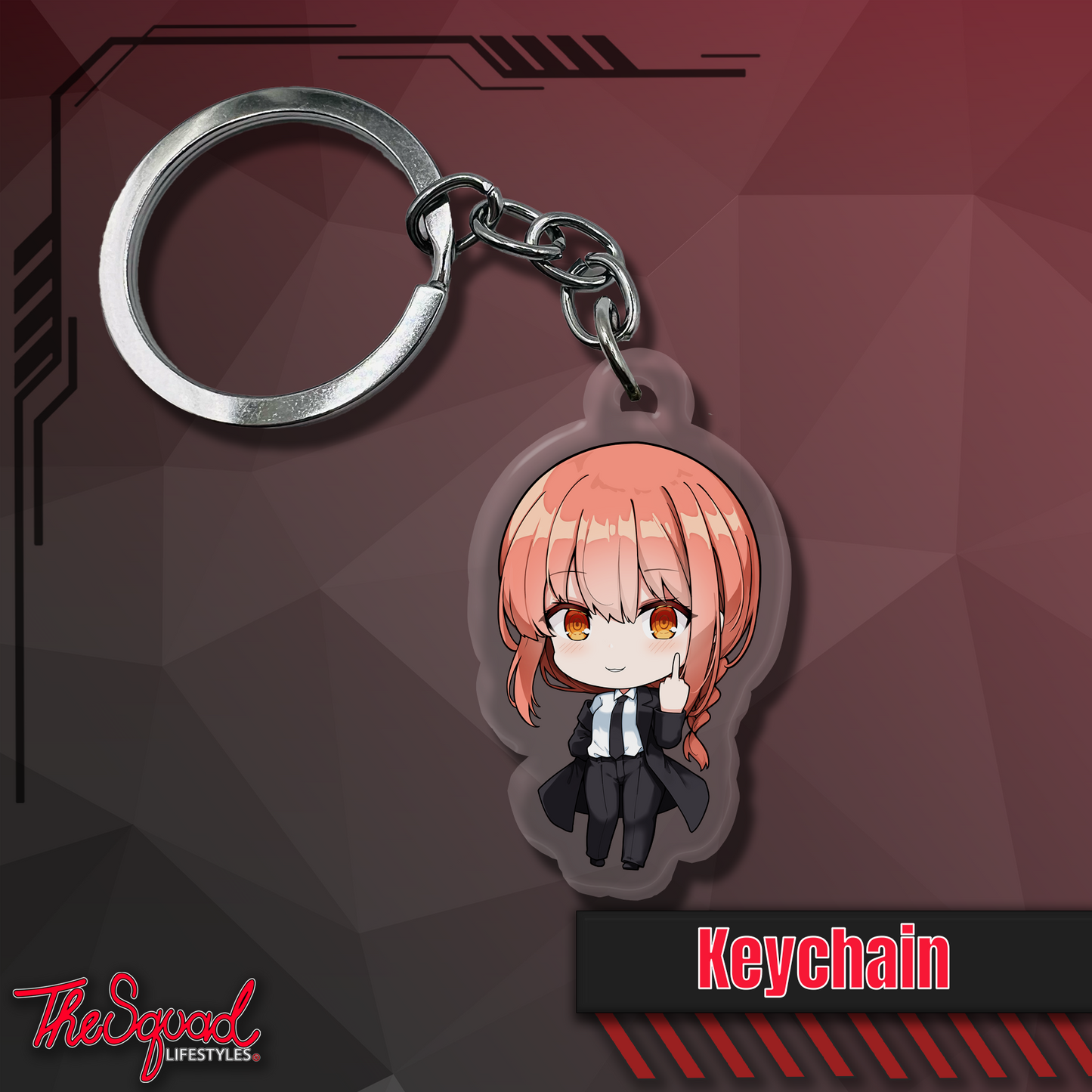 Makima Pocket Chibi Keychain