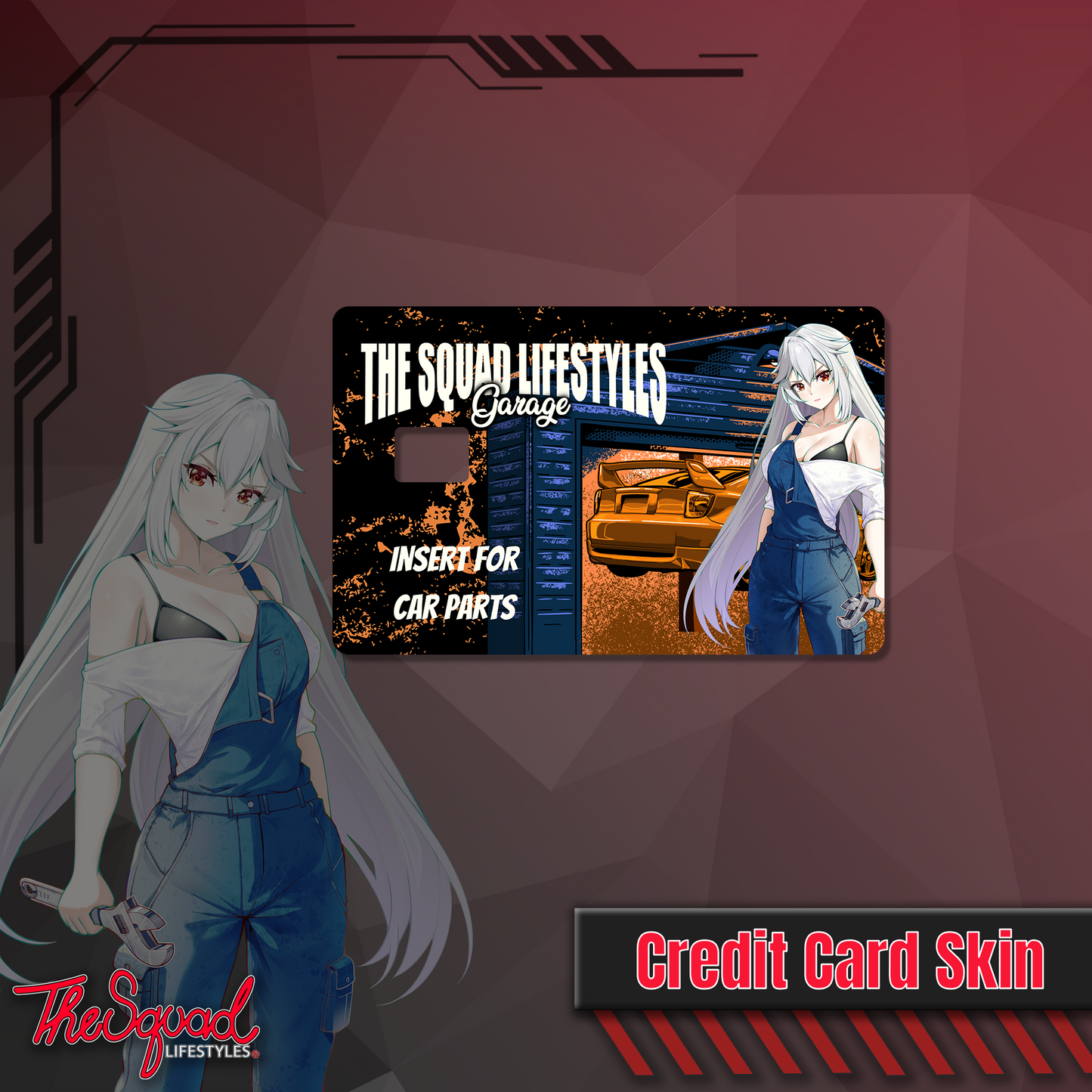 Haruka TSL Garage Credit Card Skin