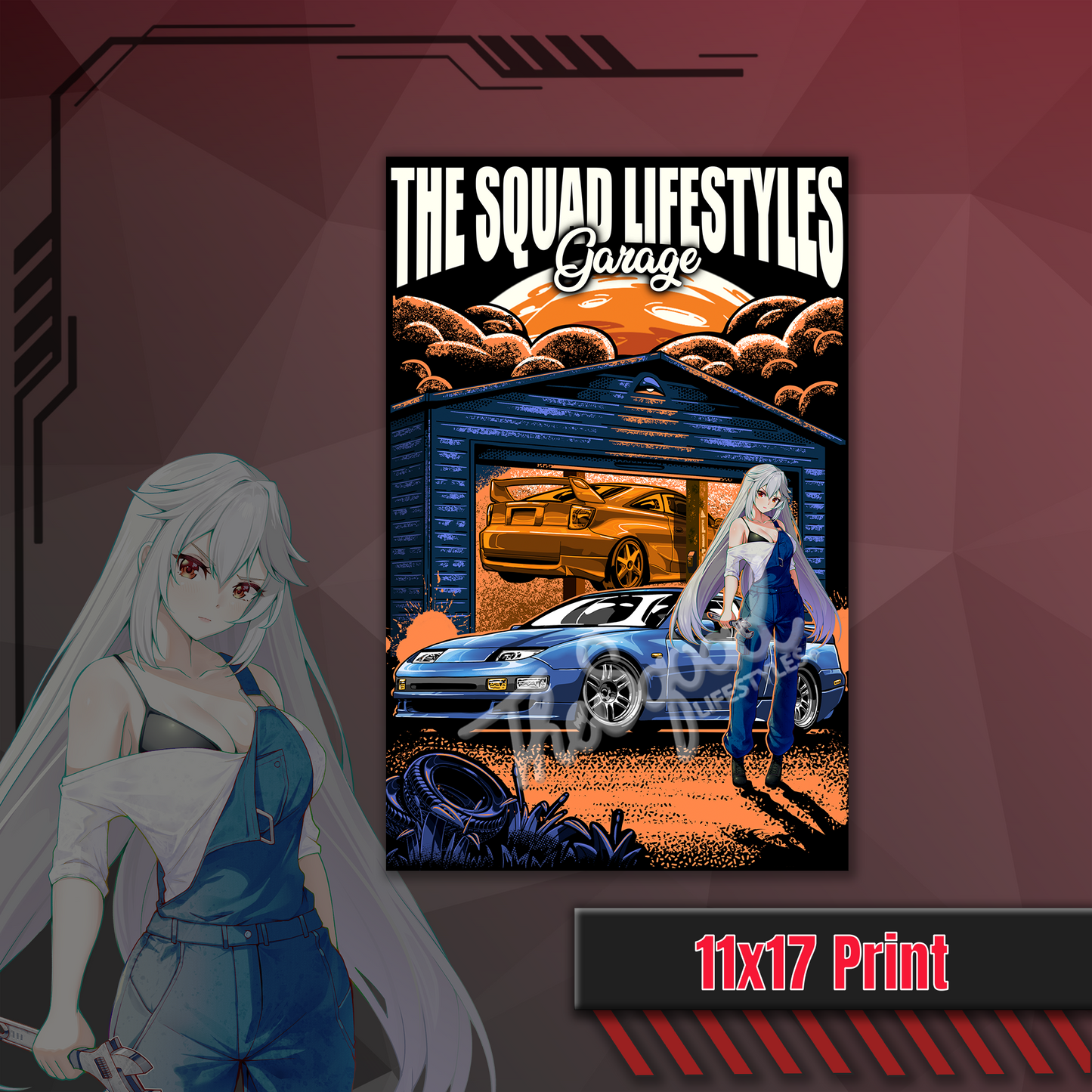 Haruka TSL Garage Print