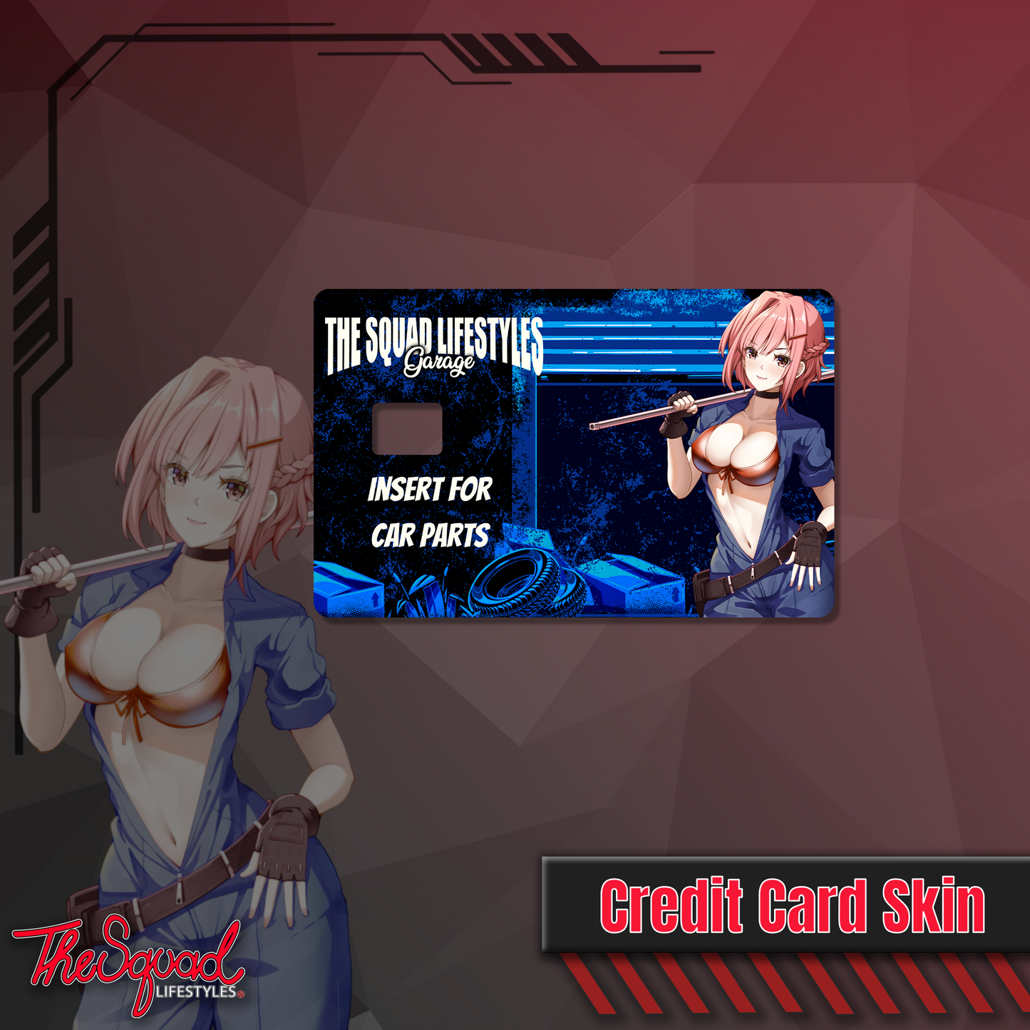 Kaycee TSL Garage Credit Card Skin