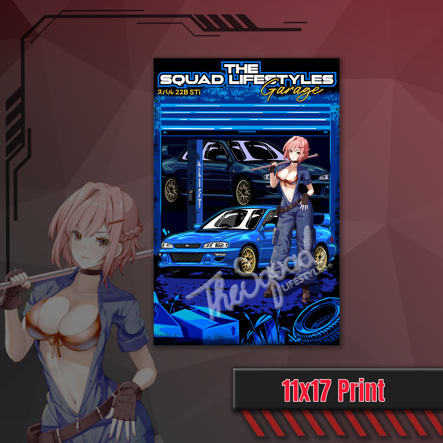 Kaycee TSL Garage Print