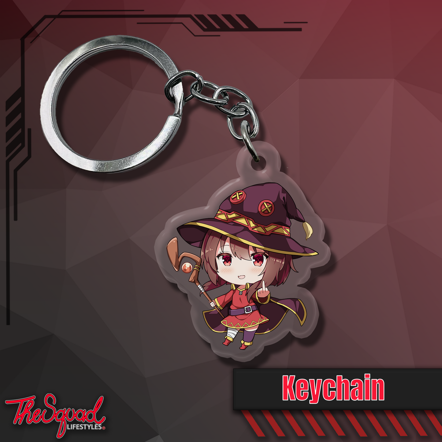 Megumin Pocket Chibi Keychain