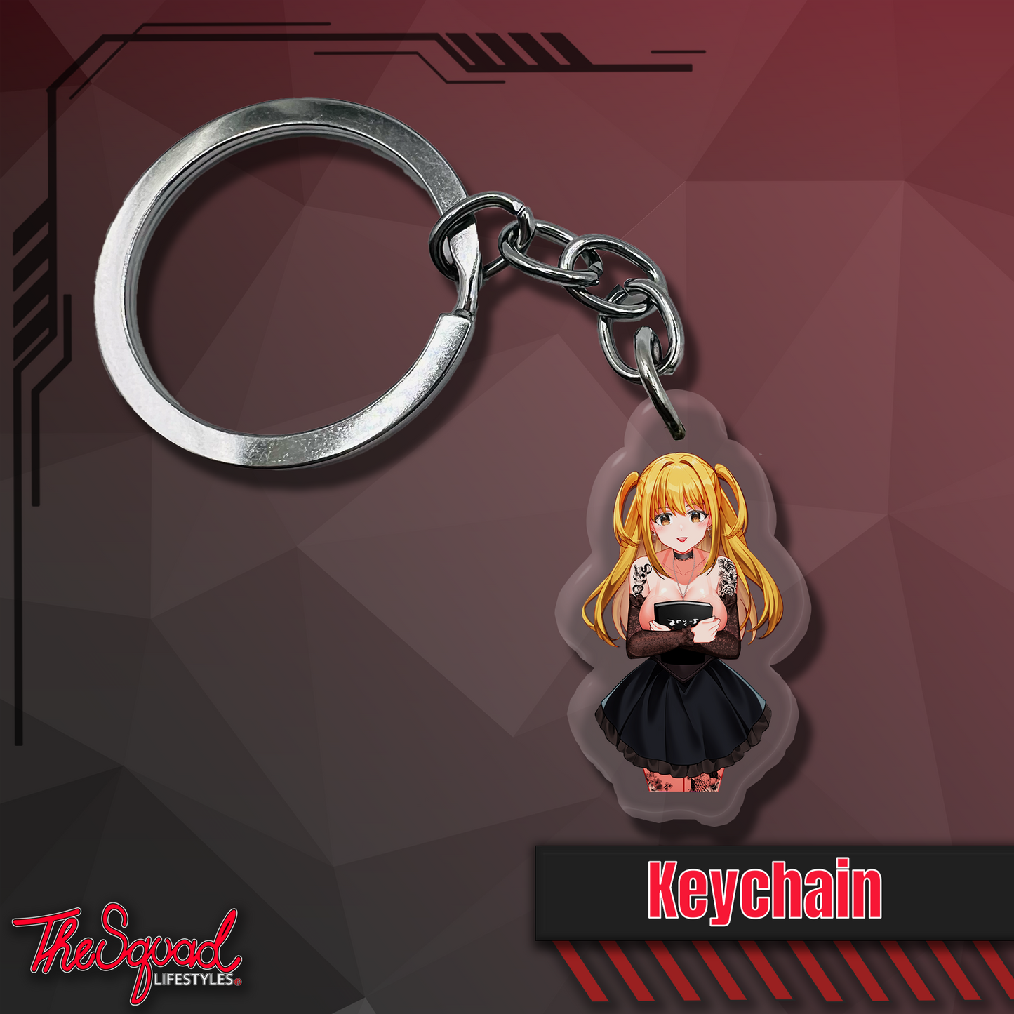 Goth Misa Keychain
