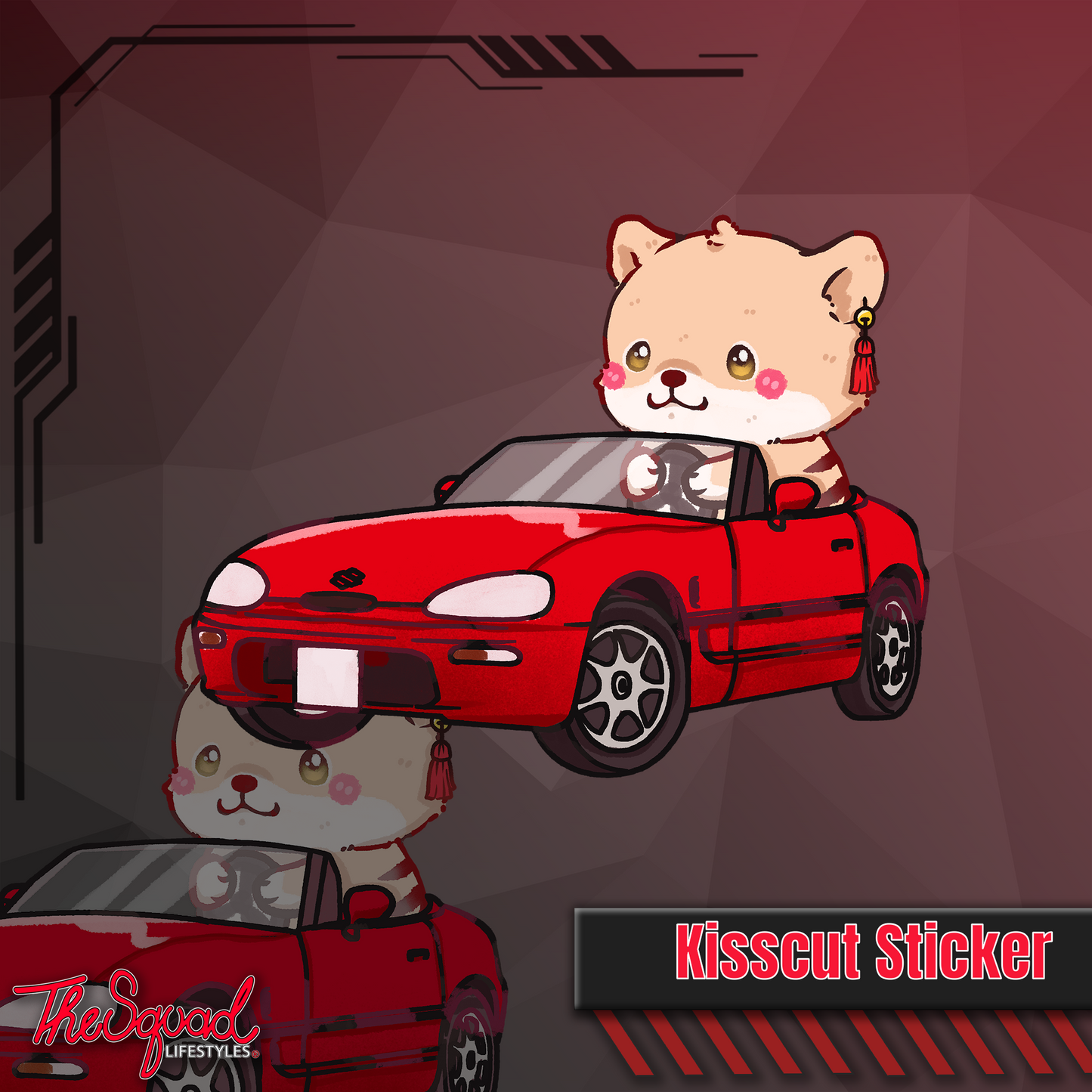 Mitsu Cappuccino Sticker