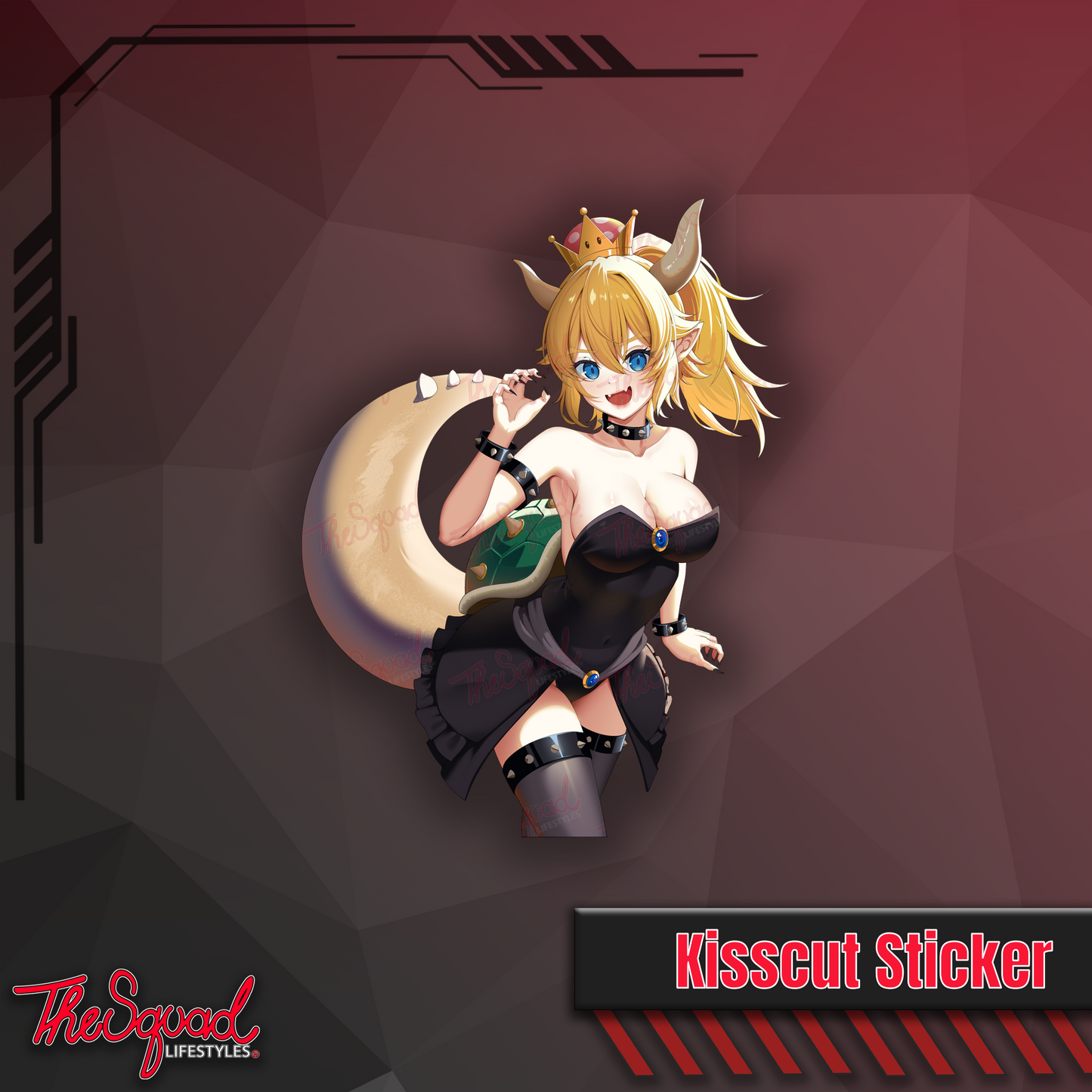 Bowsette Sticker