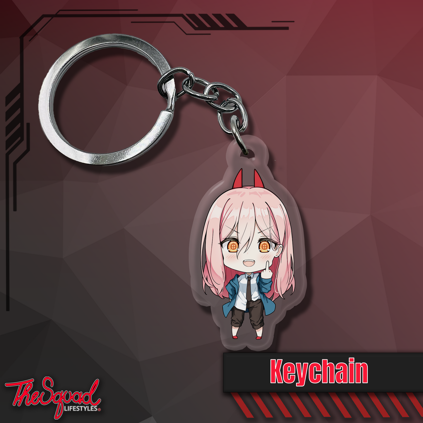 Power Pocket Chibi Keychain