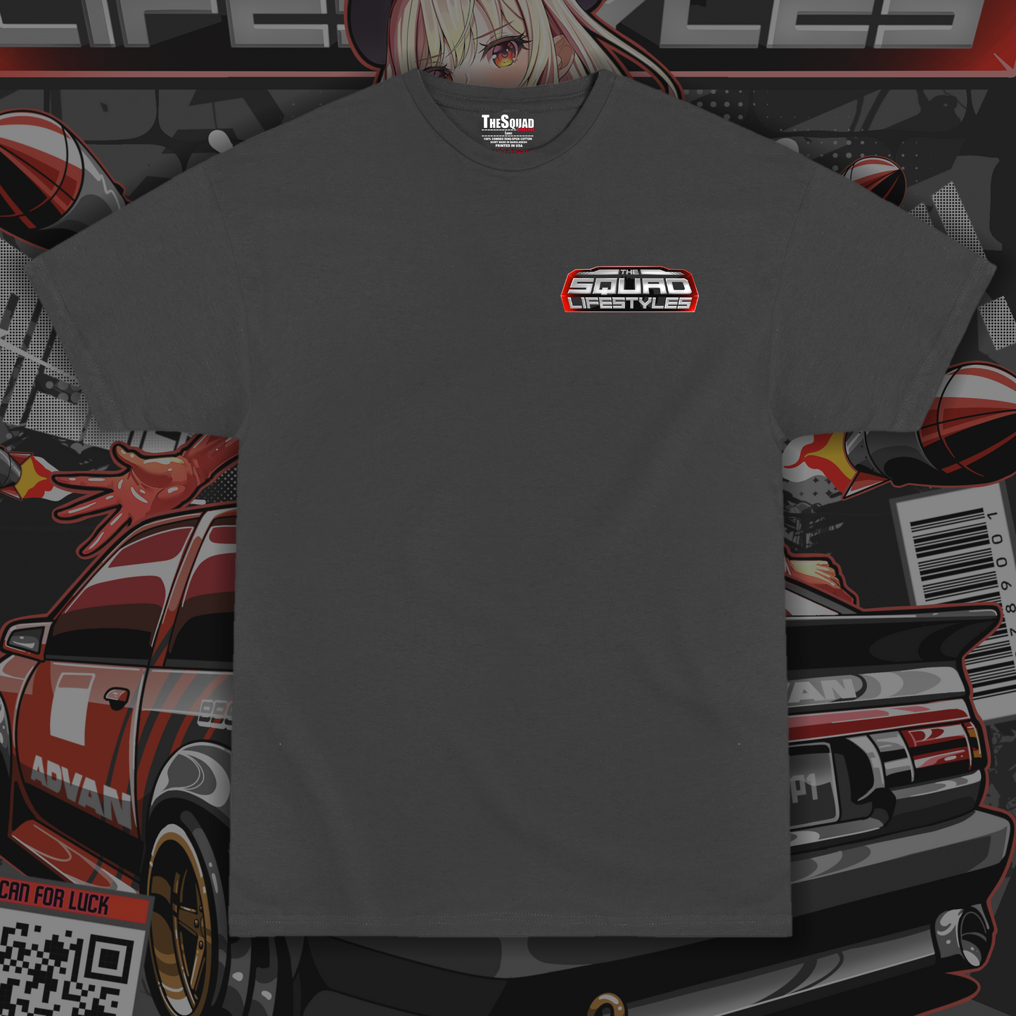 Race Queen Rapi x AE86 T-Shirt