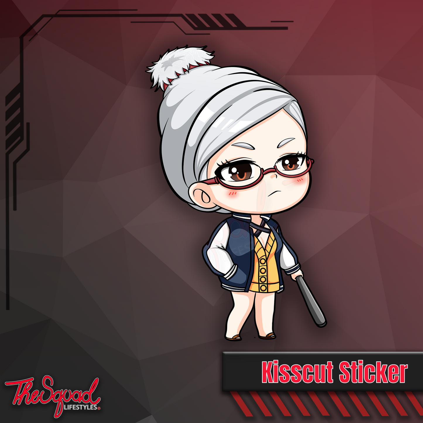 Seiko Pocket Waifu Sticker