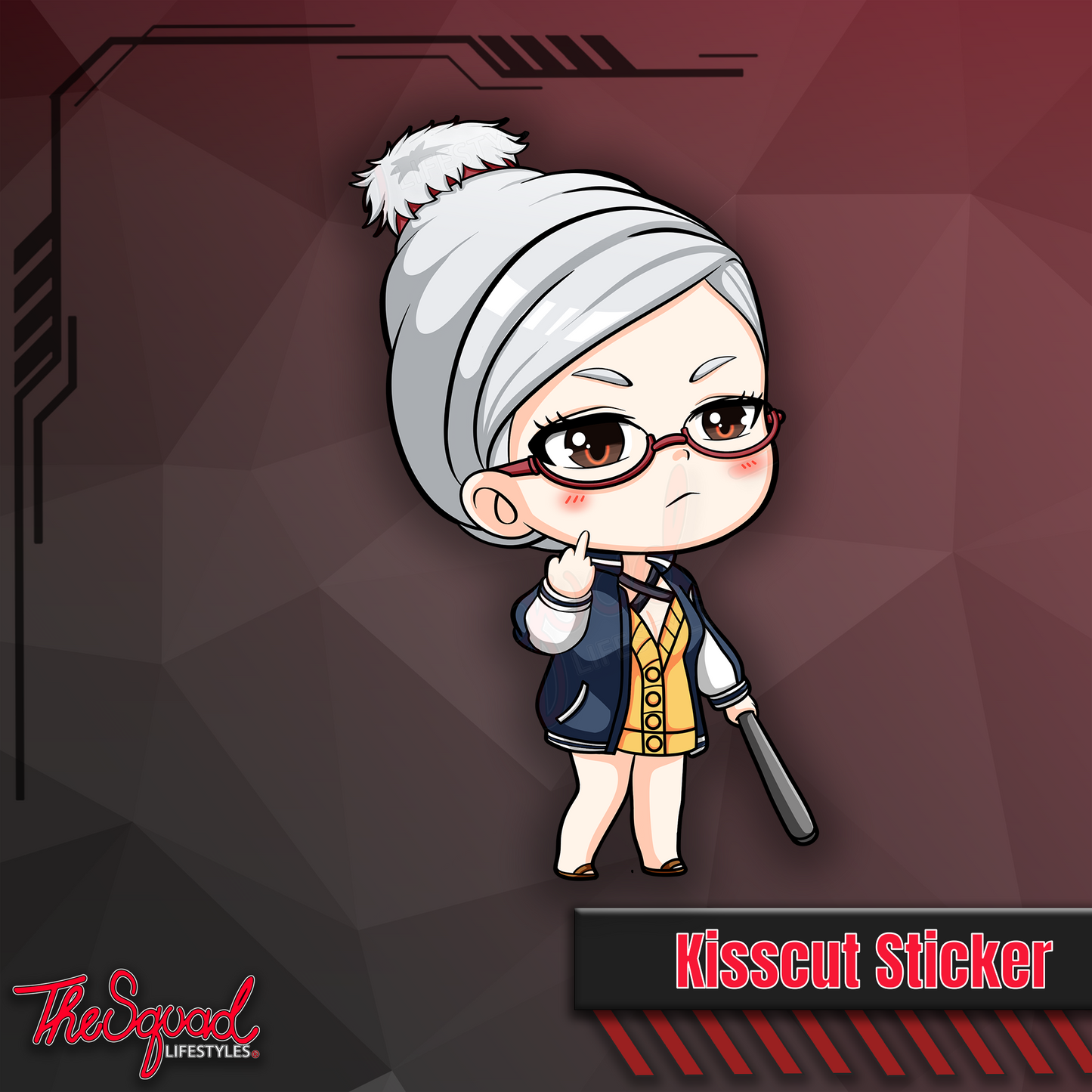Seiko Pocket Waifu Sticker