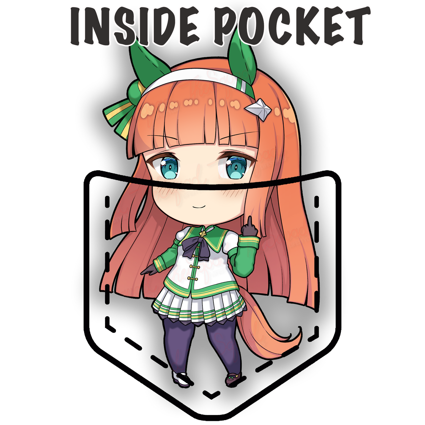 SilenceSuzuka Pocket Uma Shirt
