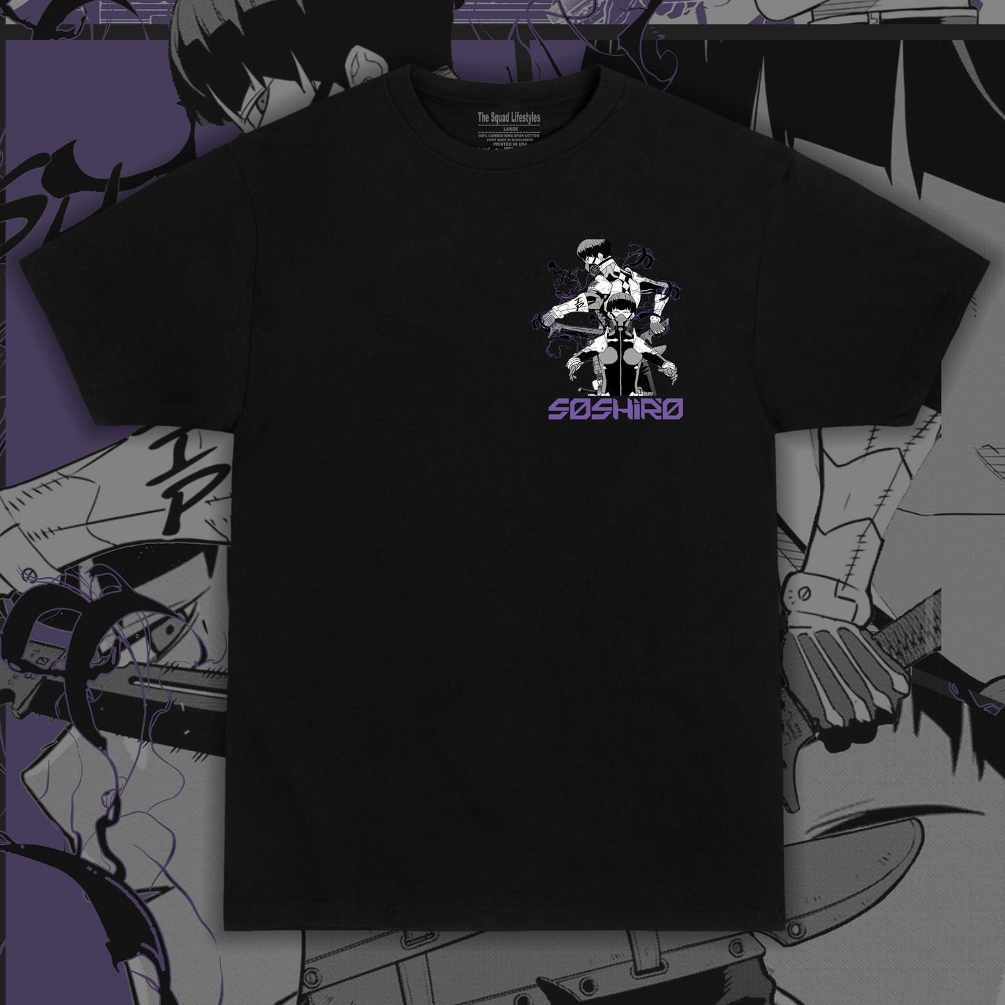 Soshiro Manga T-Shirt