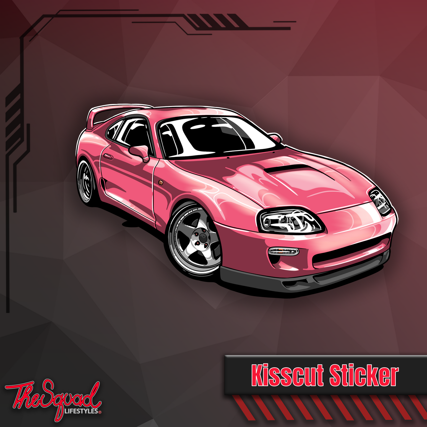 MK4 Supra Sticker