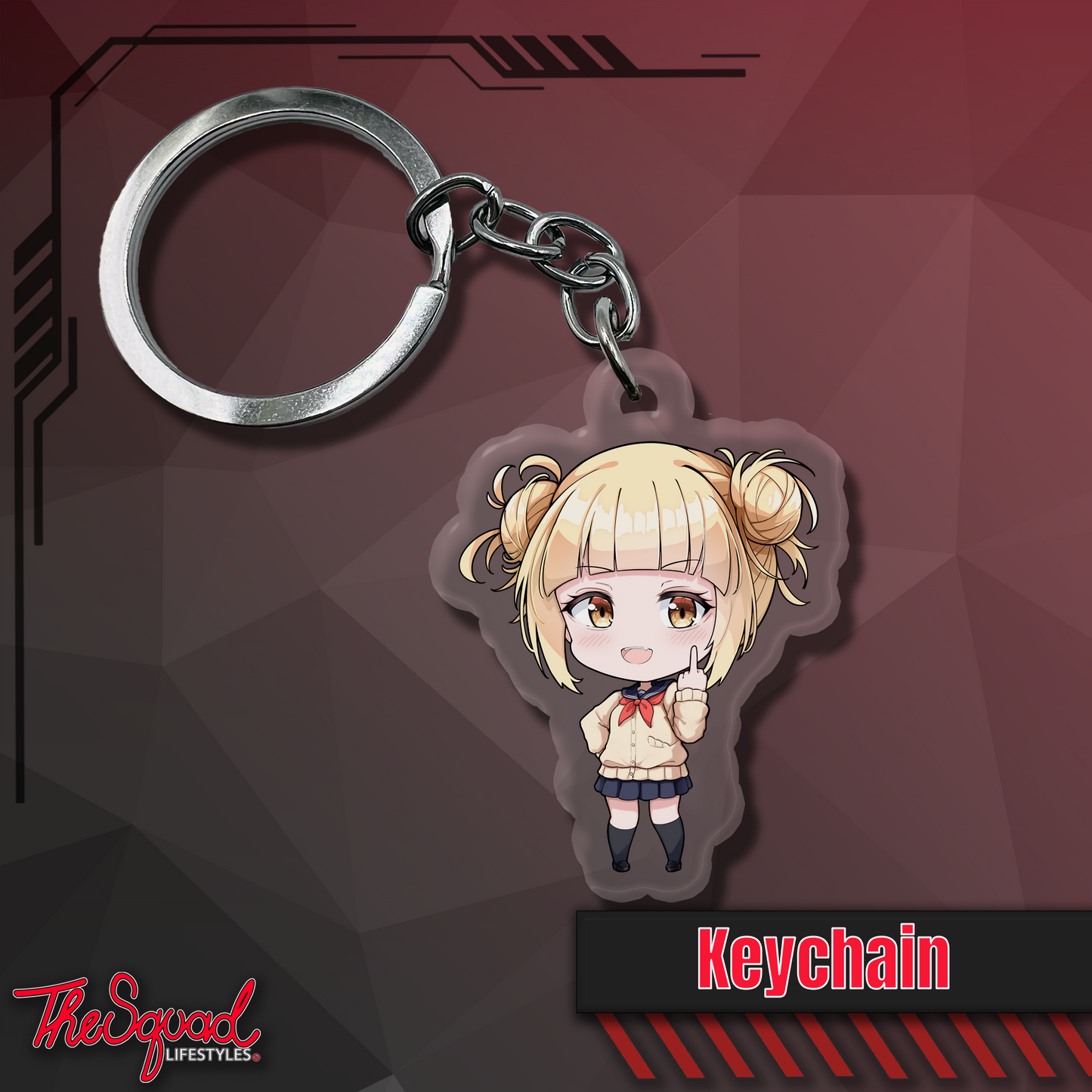 Toga Pocket Waifu Keychain