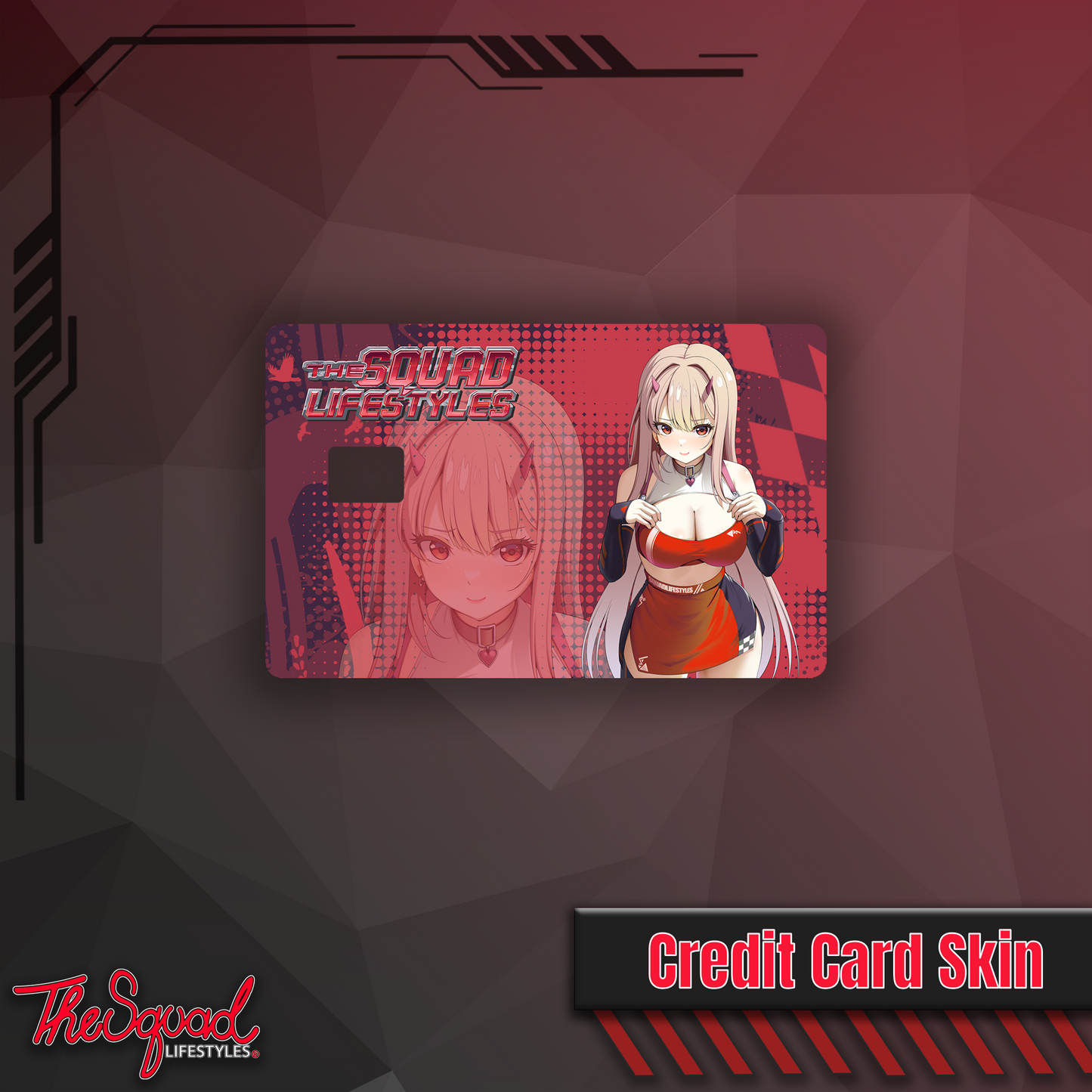 Race Queen Viper Credit Card Skin