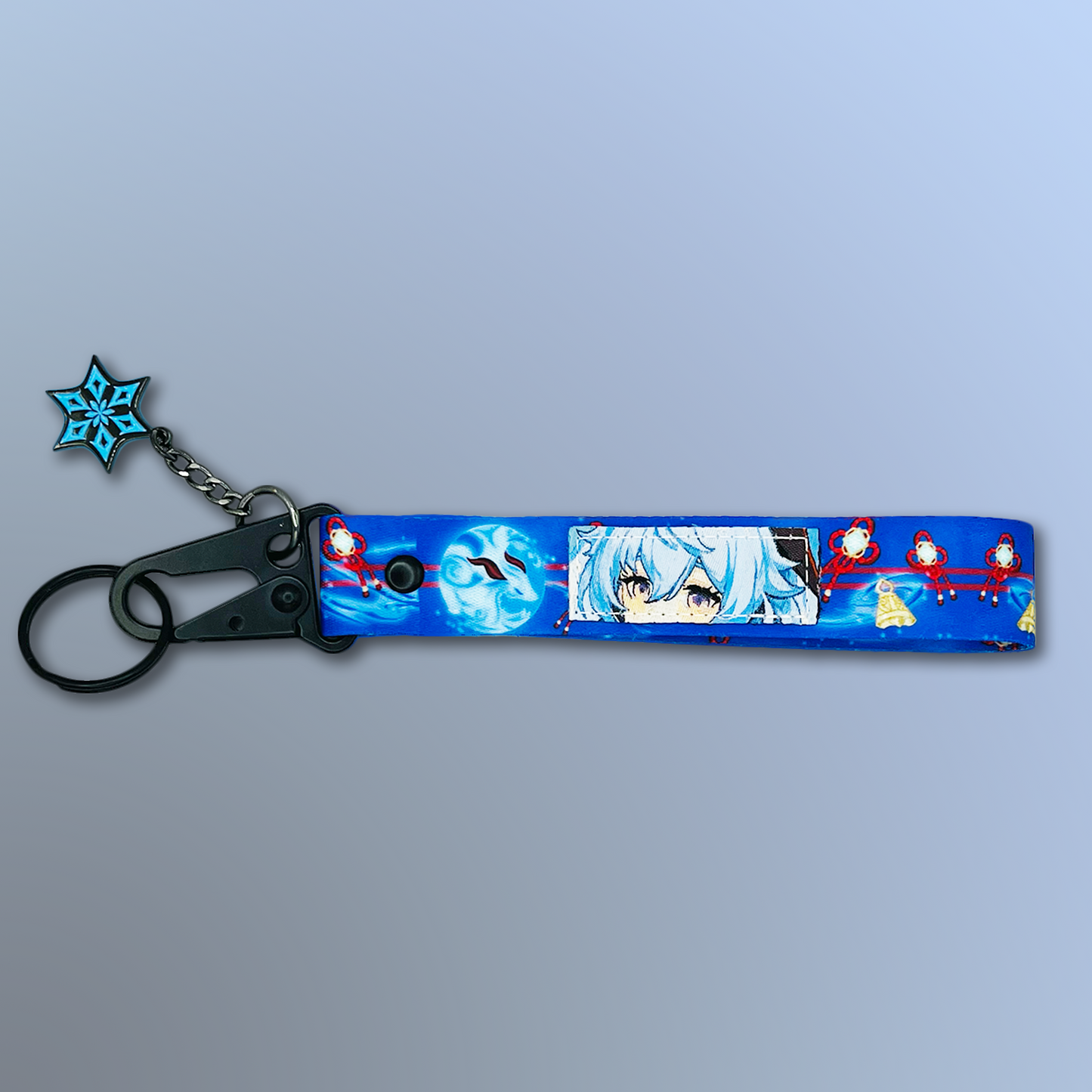 Ganyu Wristlet Keychain