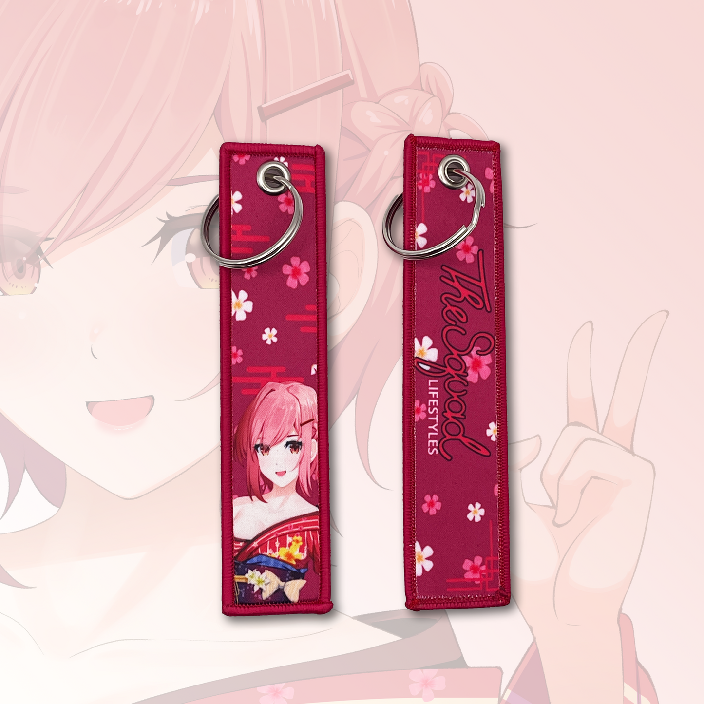 KayCee Jet Tag Keychain