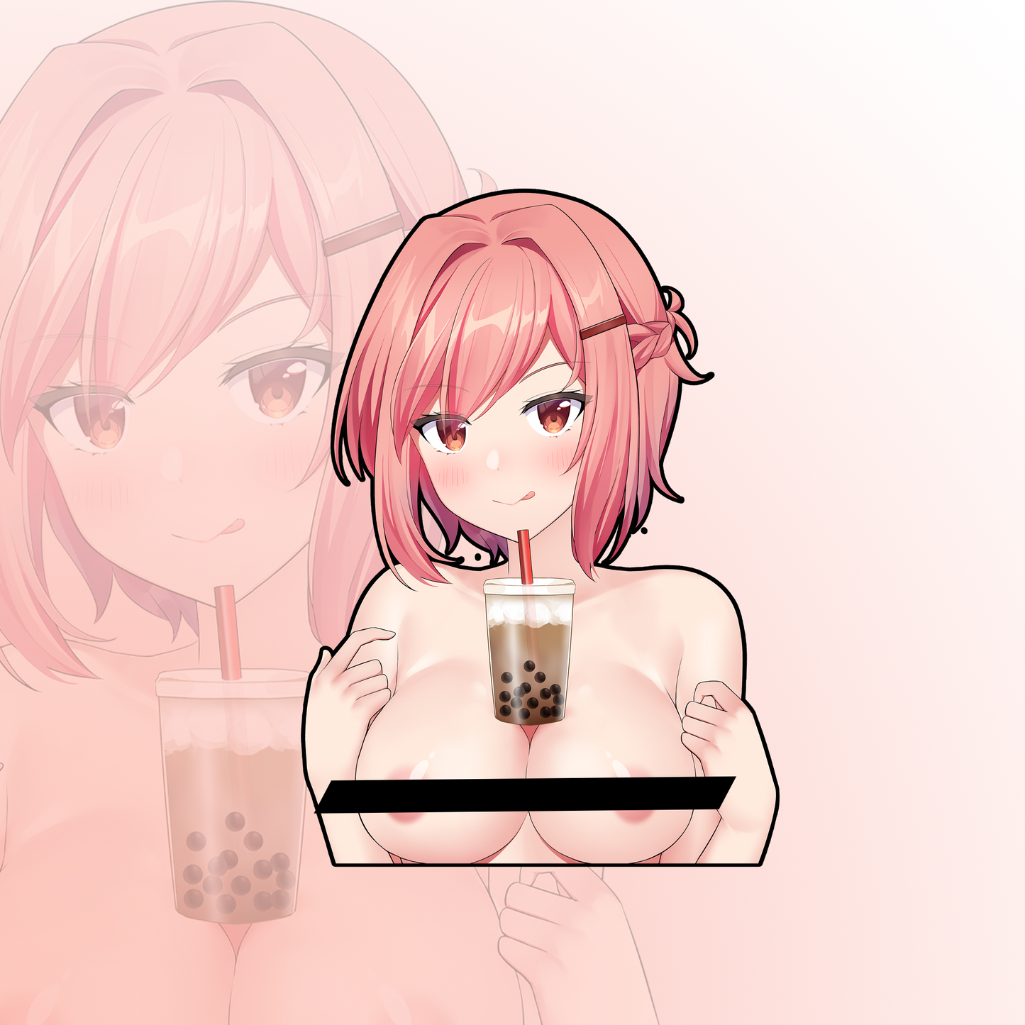 Kaycee Boba Babe Sticker