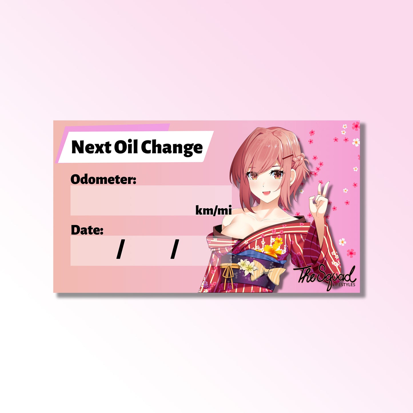 Kaycee Festival Oil Change Sticker