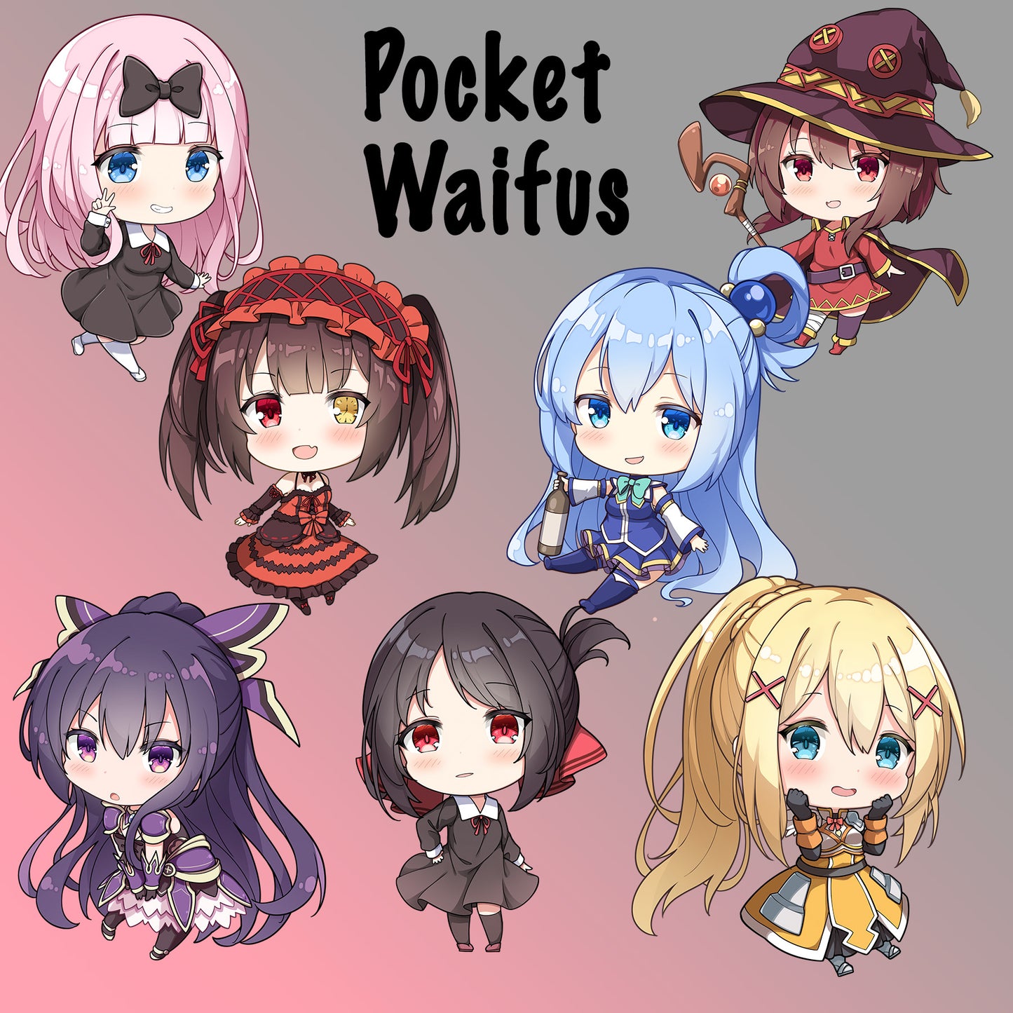 Pocket Waifu Vol. 2 Full Body Set