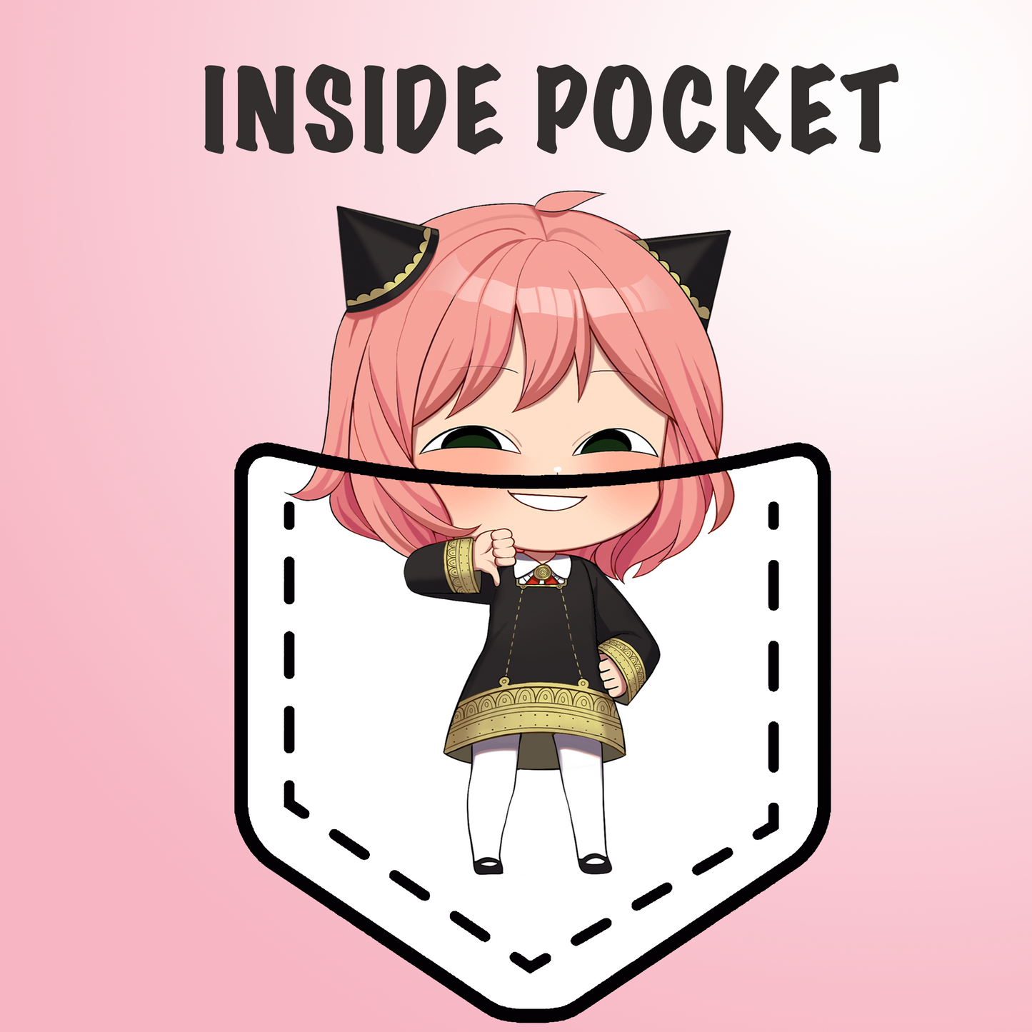 Anya Pocket Chibi Shirt