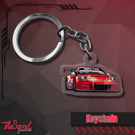 002 GT3 R Keychain