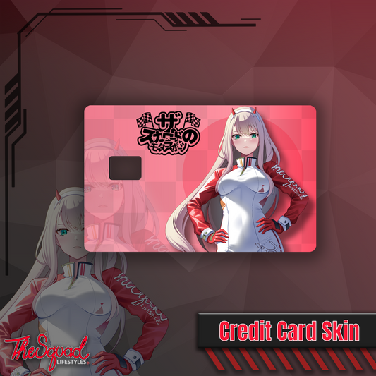 Zero Two Race Queen Credit Card Skin