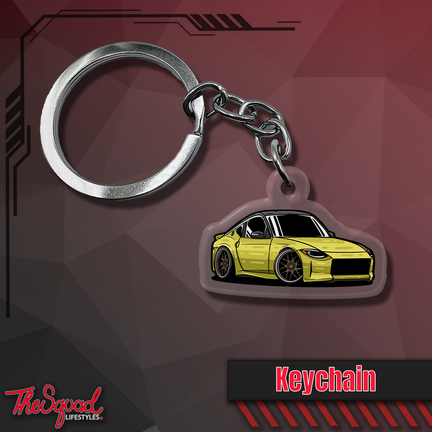 Nissan Z Chibi Keychain