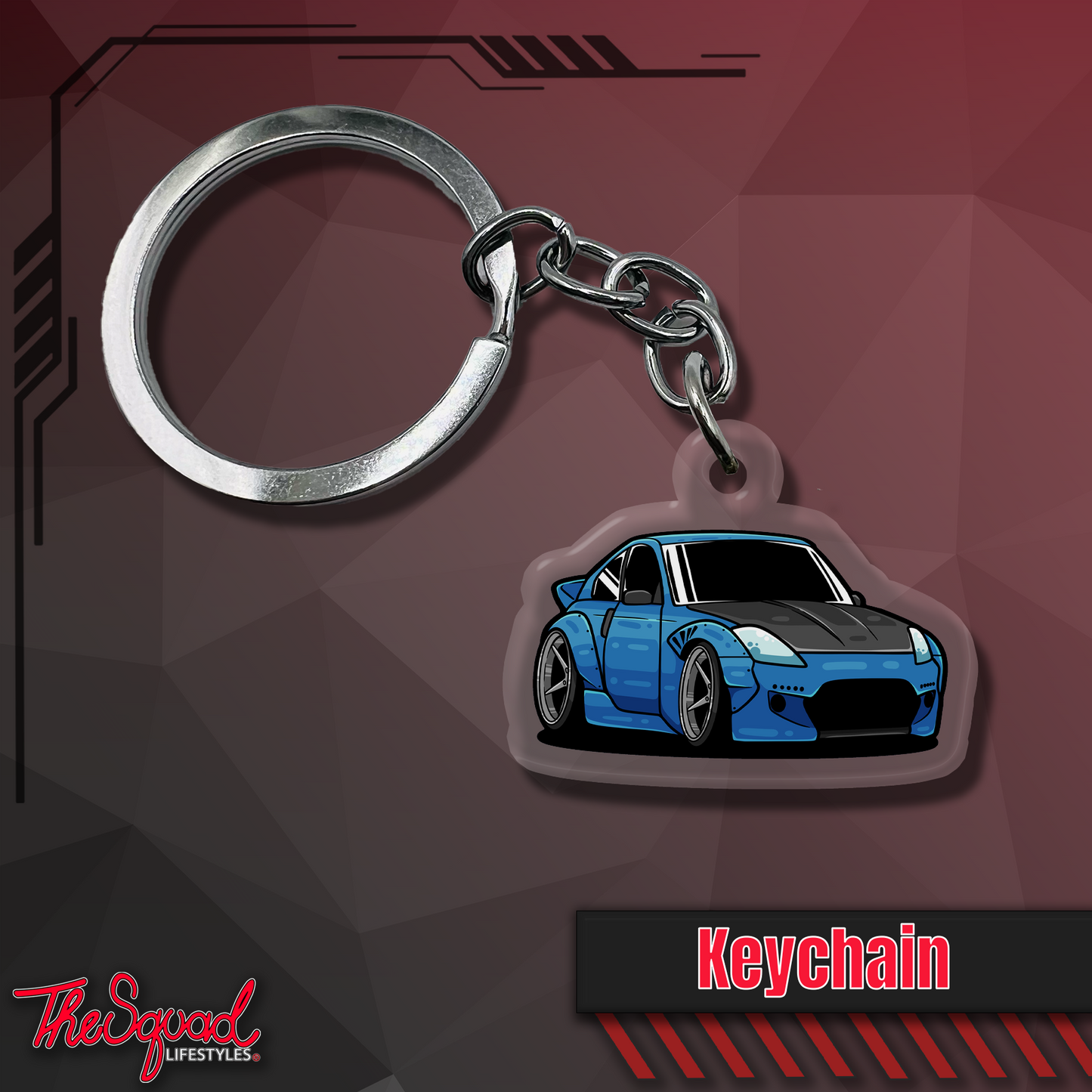 350z Chibi Keychain