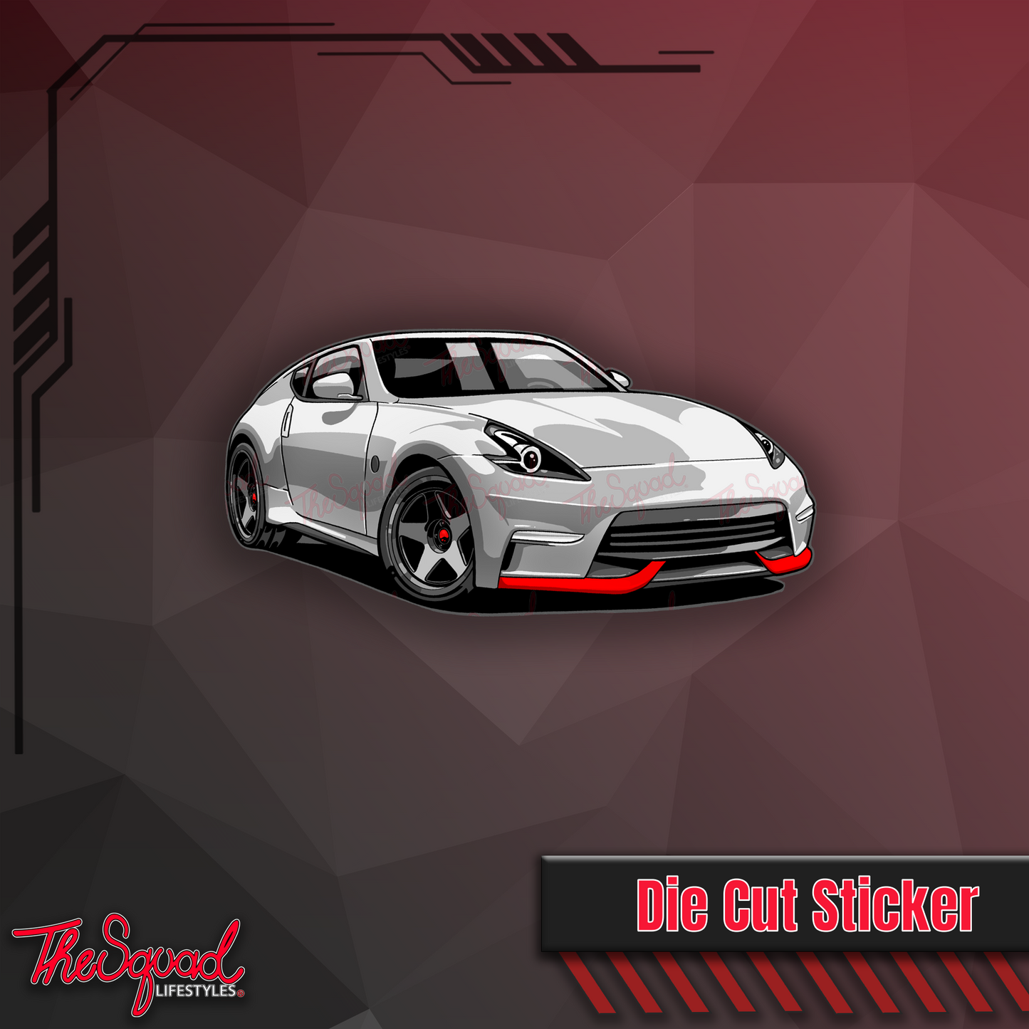 370z Mini Sticker