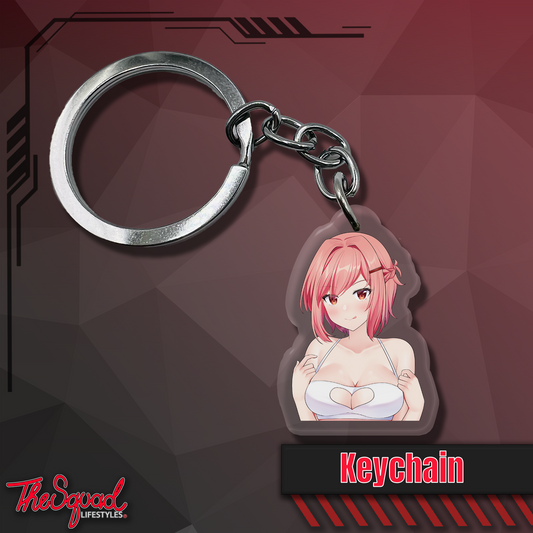 ABG (Anime Boba Girl) KayCee Keychain