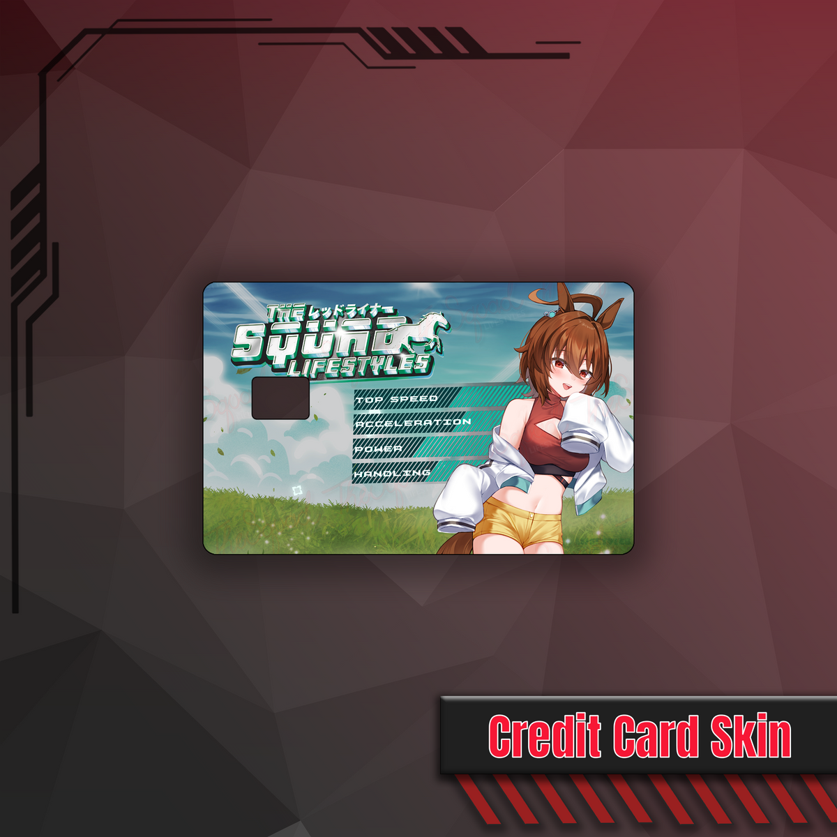 Agnes Racer Uma Credit Card Skin