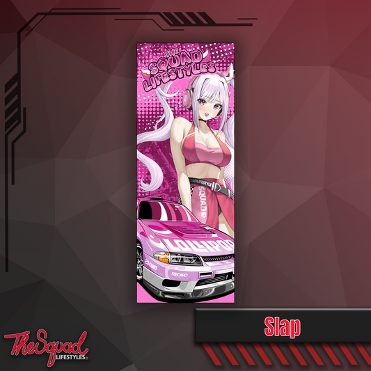 Race Queen Alice x GTR R33 Slap