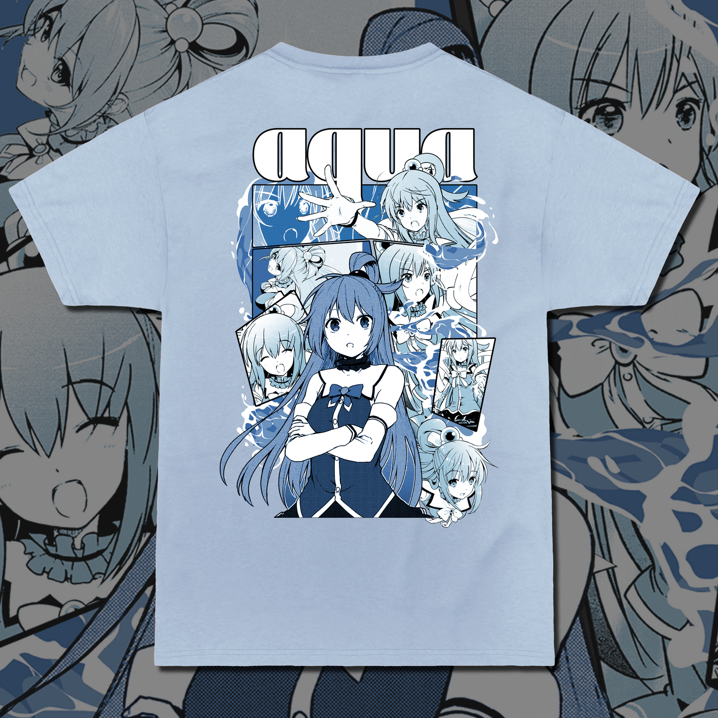 Aqua Manga T-Shirt