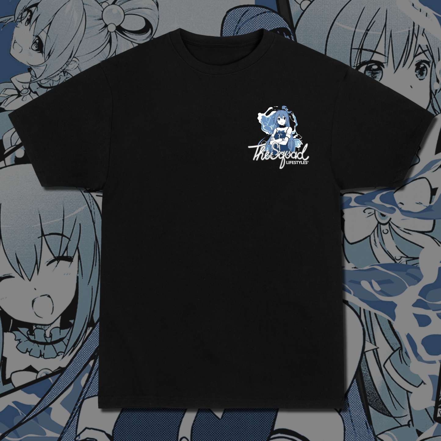 Aqua Manga T-Shirt